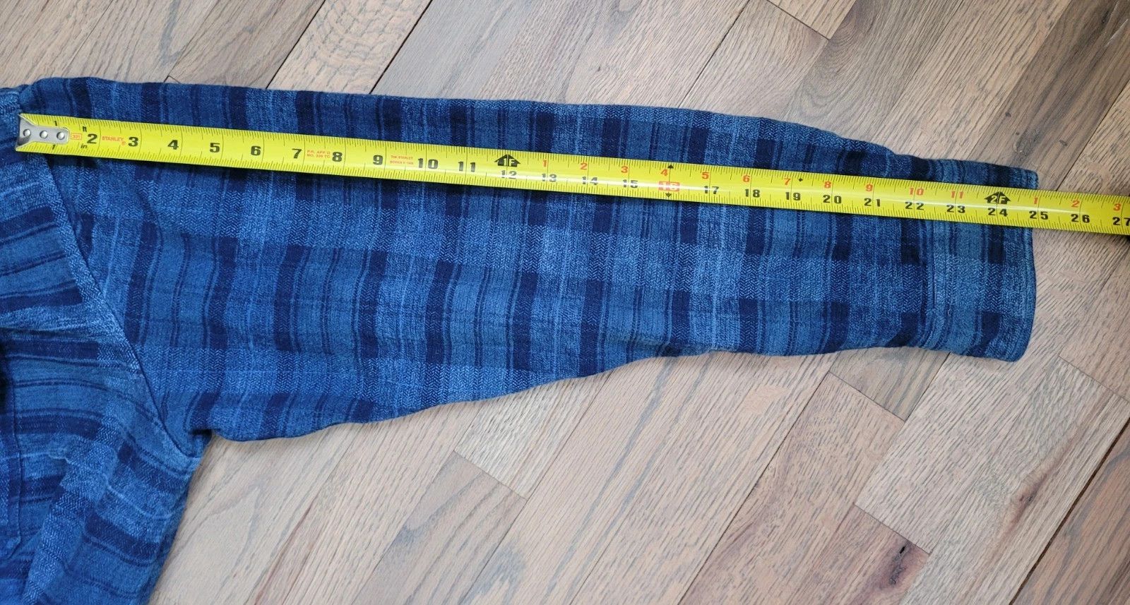3sixteen 3sixteen overdyed indigo utility shirt - XXL (fits XL) Size US XXL / EU 58 / 5 - 7 Thumbnail