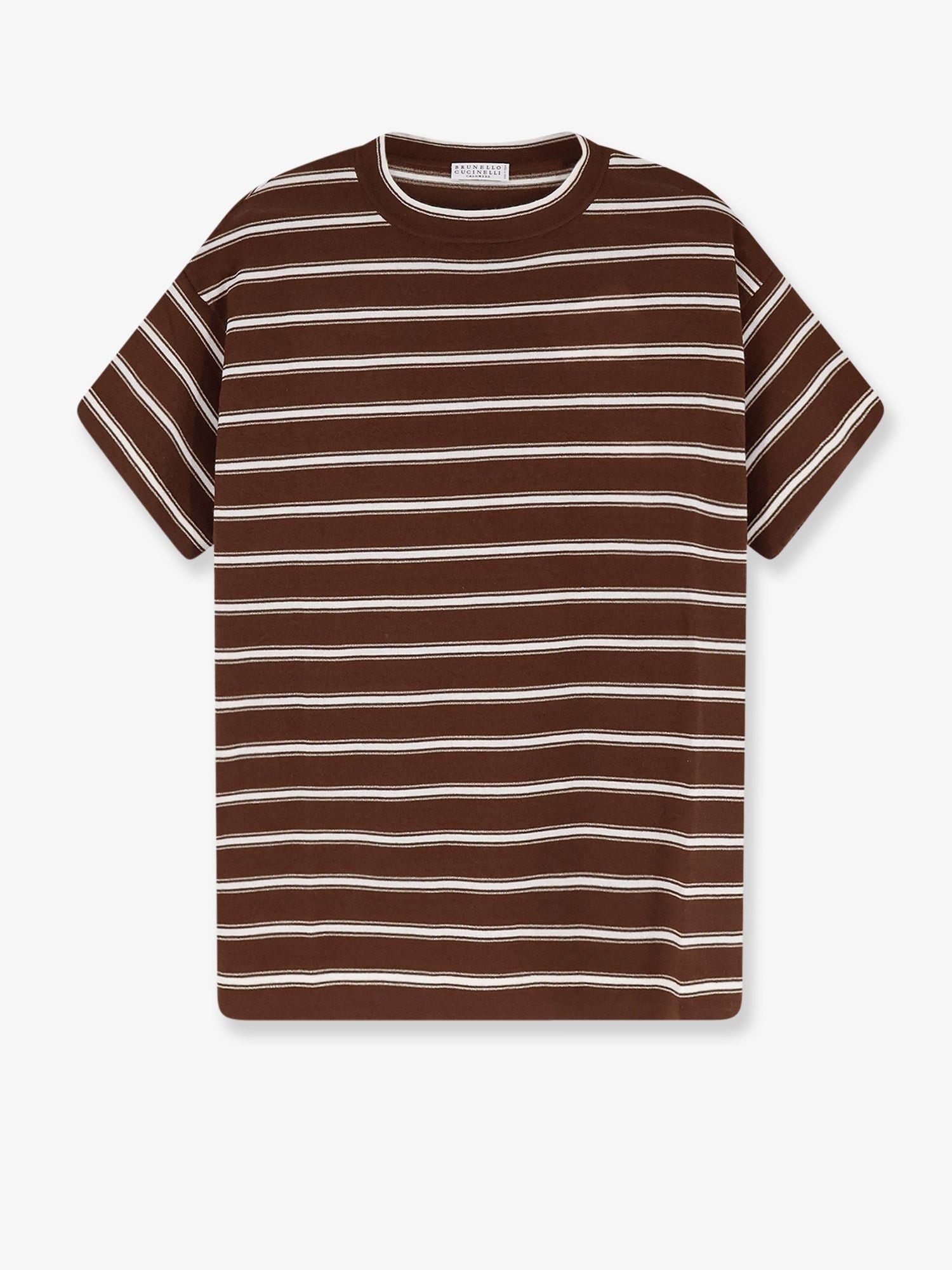 Brunello Cucinelli Brunello Cucinelli Virgin wool and cashmere blend t-shirt Tag Size L Women - USA Tariffs Included Size L / US 10 / IT 46 - 1 Thumbnail
