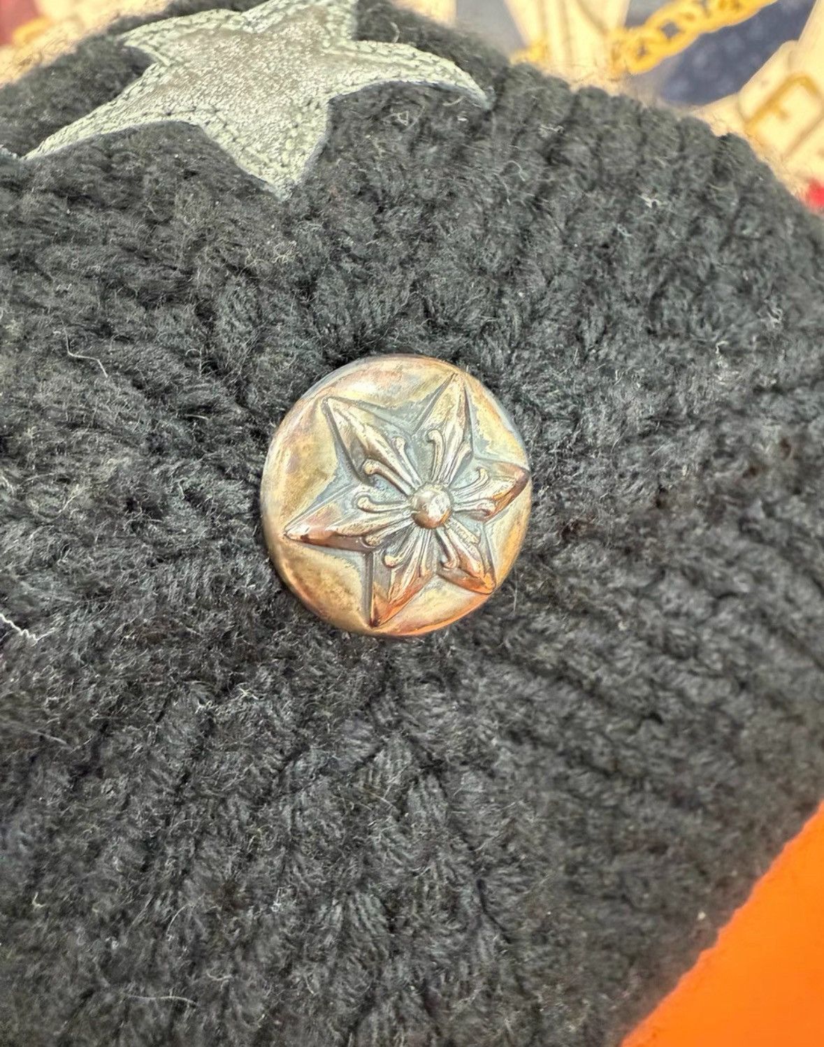 Chrome Hearts Star patch beanie Size ONE SIZE - 5 Thumbnail