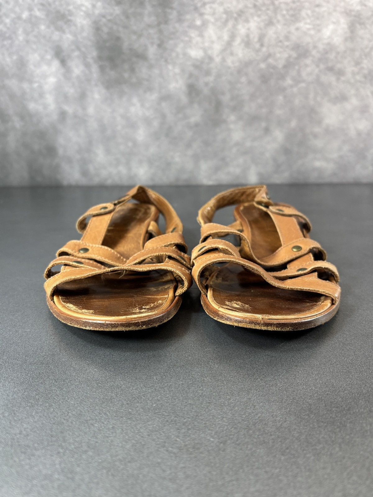 Bally 1985 Vintage Bally Sandals Made in Italy Leather 1980s Women Size US 8.5 / IT 38.5 - 6 Thumbnail