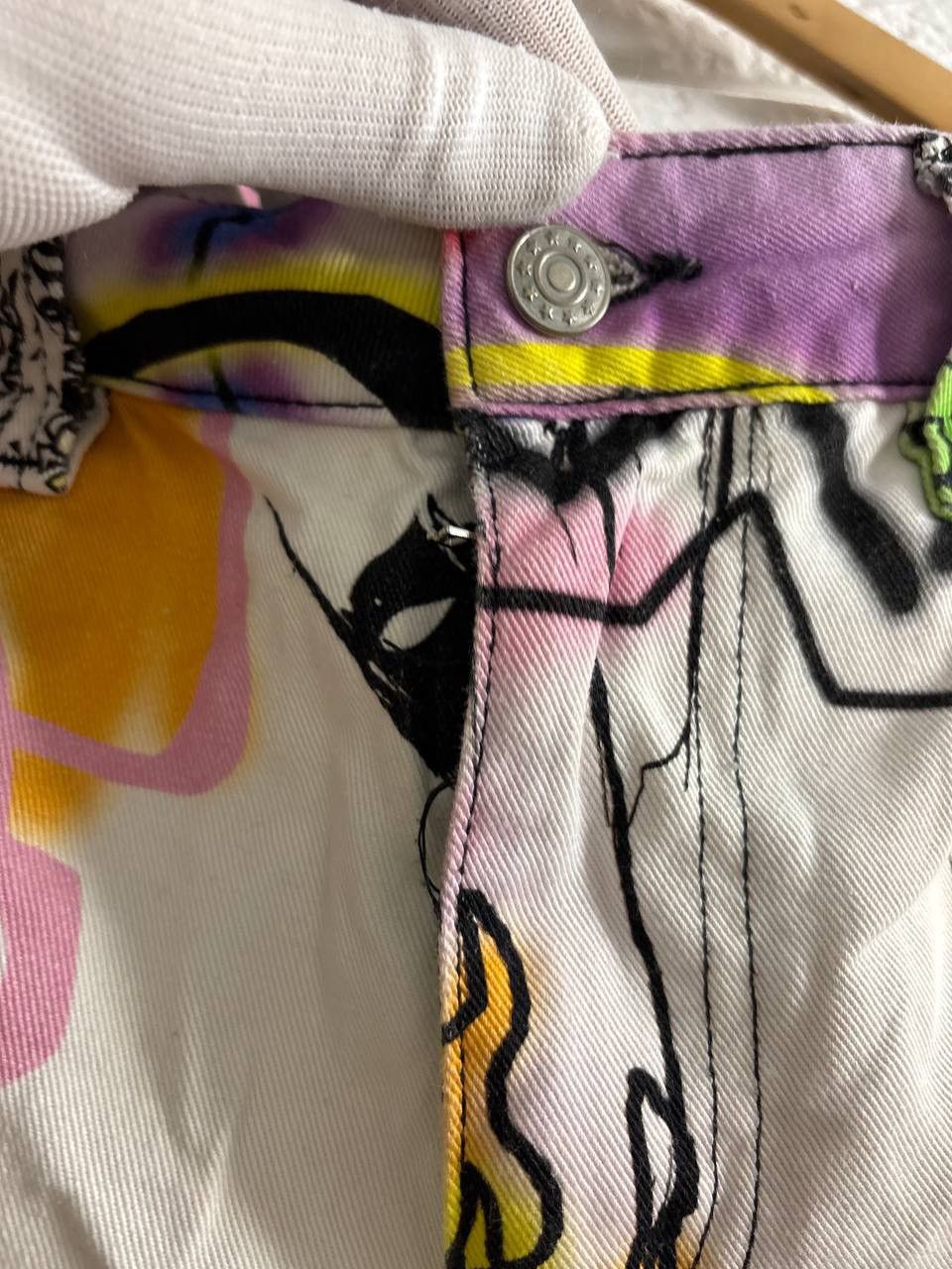 Jaded London Jaded London denim graffiti print suit Jacket Pants Y2K Size US XS / EU 42 / 0 - 11 Thumbnail