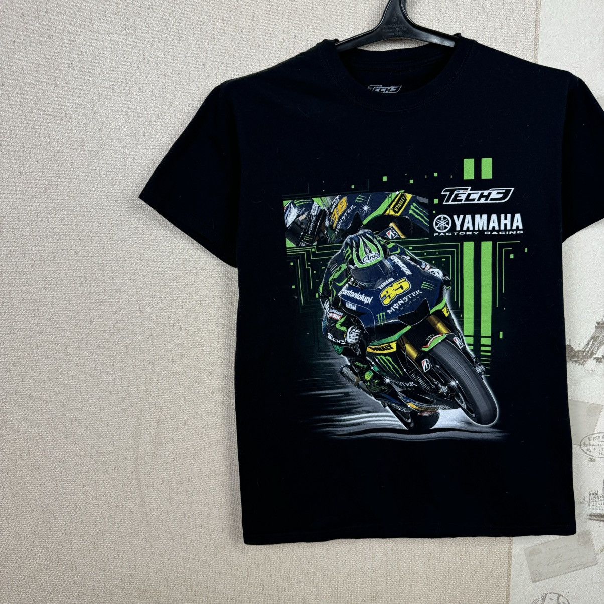 Yamaha Yamaha Tech3 T shirt Monster Energy Racing Moto M Black Men Size US M / EU 48-50 / 2 - 5 Thumbnail