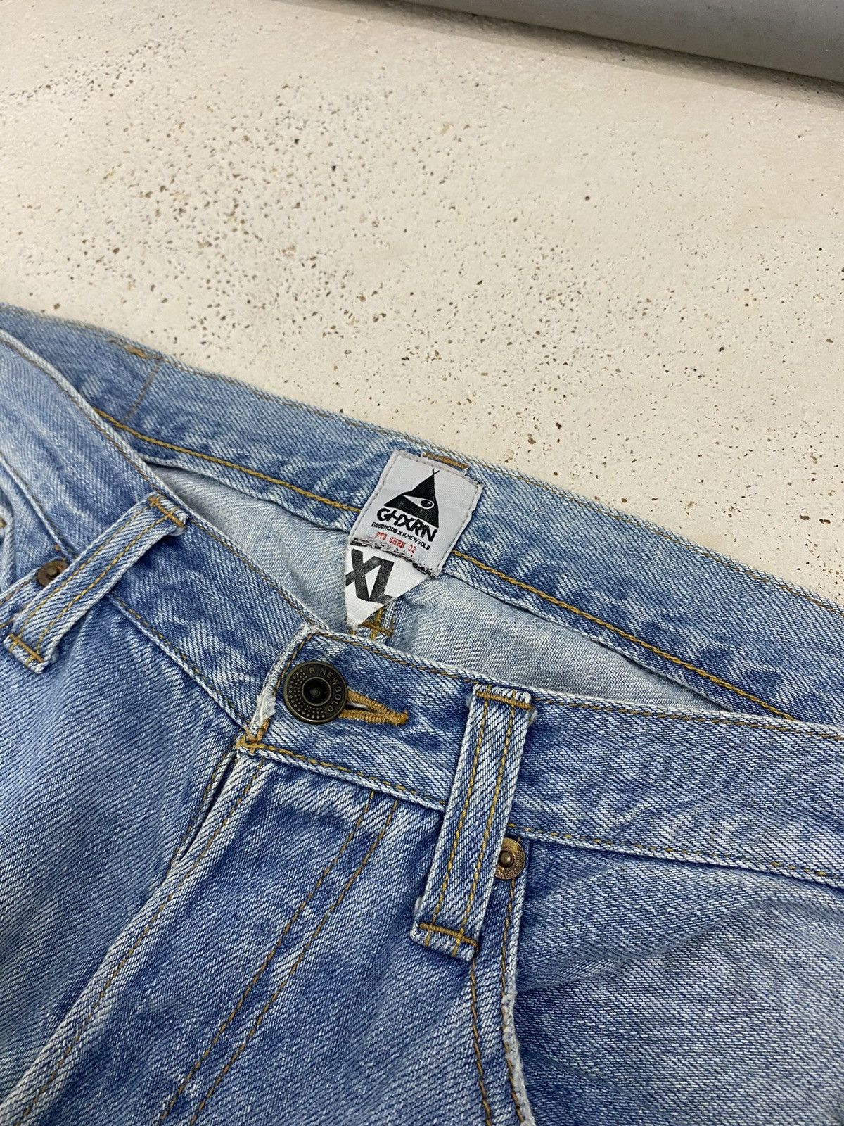 Goodhood × Japanese Brand × R.Newbold Goodhood X R. Newbold Denim Jean Selvedge Button Fly Size US 34 / EU 50 - 6 Thumbnail