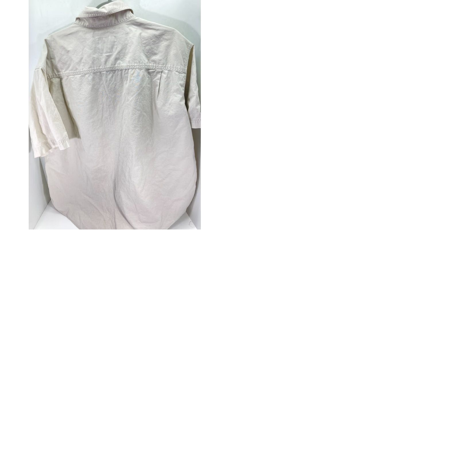 Vintage Woolrich Joshua Creek Ranch Shirt Men 2XL Beige Button-Up Embroidered Bird Logo Size US XXL / EU 58 / 5 - 9 Thumbnail