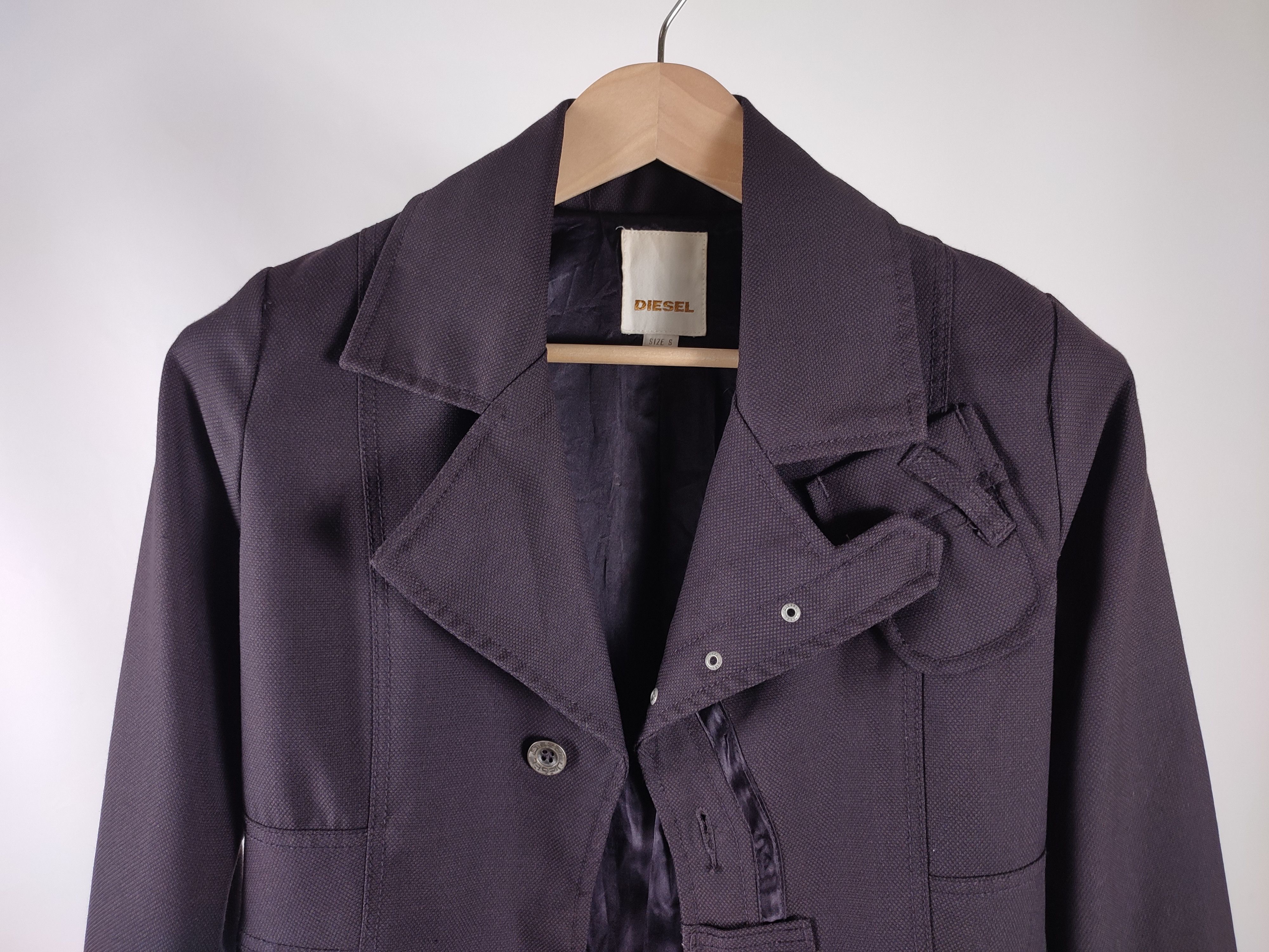 Diesel Diesel Wool Blazer Size S / US 4 / IT 40 - 4 Thumbnail
