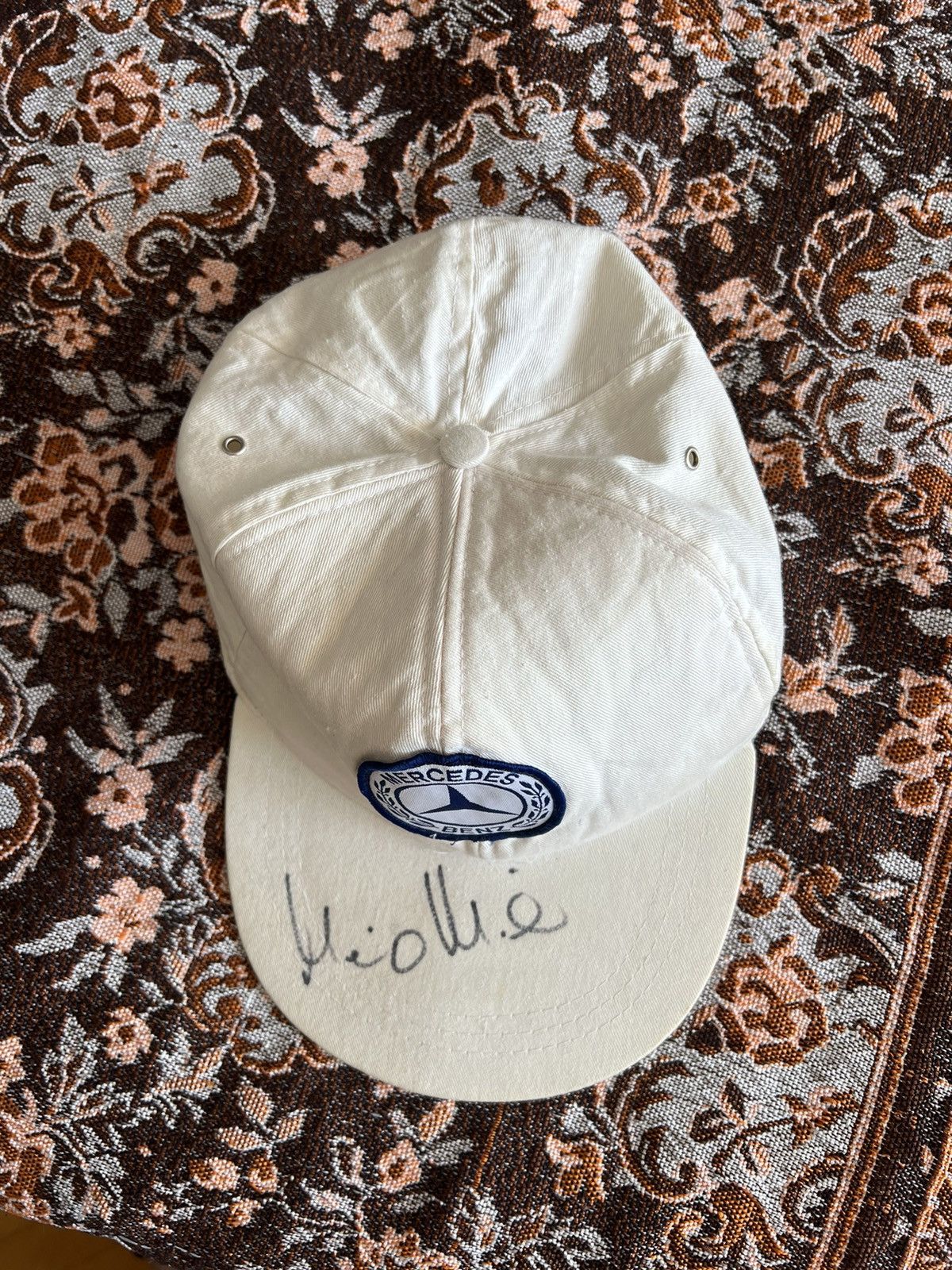 Beauty Beast × Mercedes-Benz × Vintage Vintage Mercedes Benz Logo Cap Hat Streetwear Size ONE SIZE - 8 Thumbnail