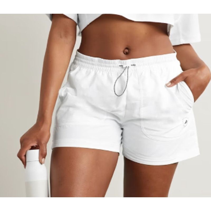 Adidas × Stella McCartney TrueCasuals printed shell shorts XL Size 34" / US 12 / IT 48 - 4 Thumbnail