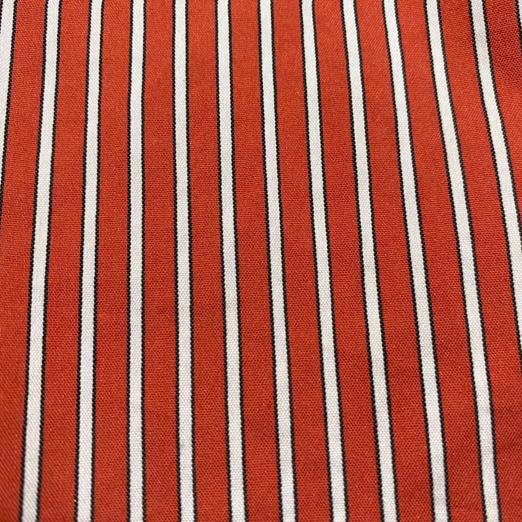 Vintage Chico's Womens Shirt Orange Striped 3/4 Sleeve Off the Shoulder Smocked L Size L / US 10 / IT 46 - 4 Thumbnail