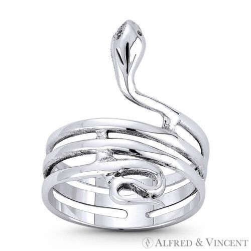 Other Snake Spirit Animal Serpentine Charm Boho Ring Size 6 Size ONE SIZE - 1 Preview