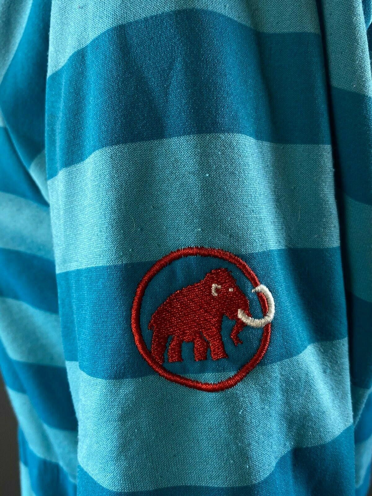 Mammut Ladies Mammut Swiss Design Blue Neck Zip Up Jumper Size M Size M / US 6-8 / IT 42-44 - 6 Thumbnail