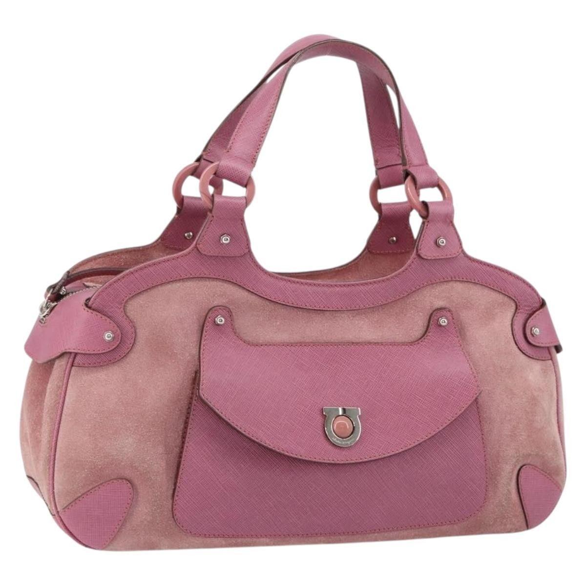 Salvatore Ferragamo Salvatore Ferragamo Gancini handbag Suede Size ONE SIZE - 1 Thumbnail