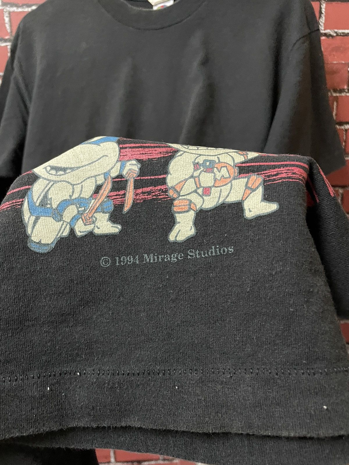 Vintage Vintage TEENAGE MUTANT NINJA TURTLES 90s Size US L / EU 52-54 / 3 - 3 Thumbnail