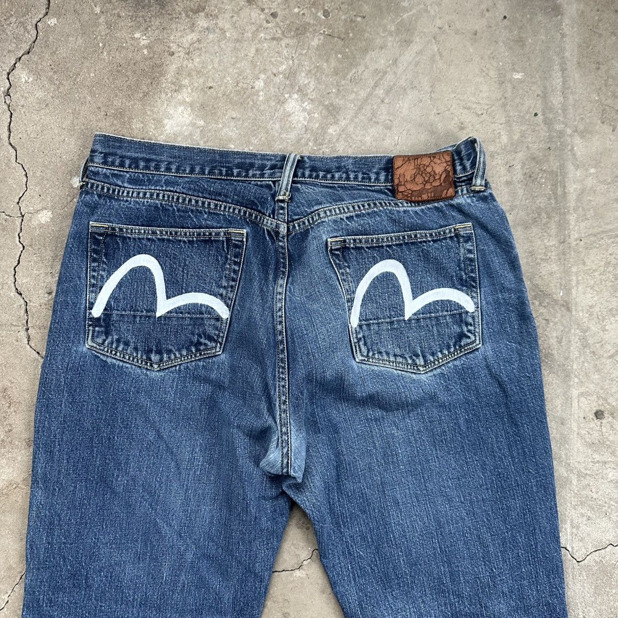 Evisu Evisu Genes Raw Denim Jeans Size US 36 / EU 52 - 3 Thumbnail