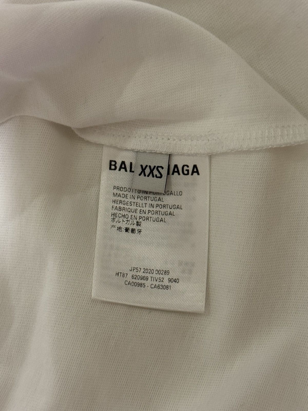 Balenciaga Balenciaga white t shirt Size US XXS / EU 40 - 6 Thumbnail