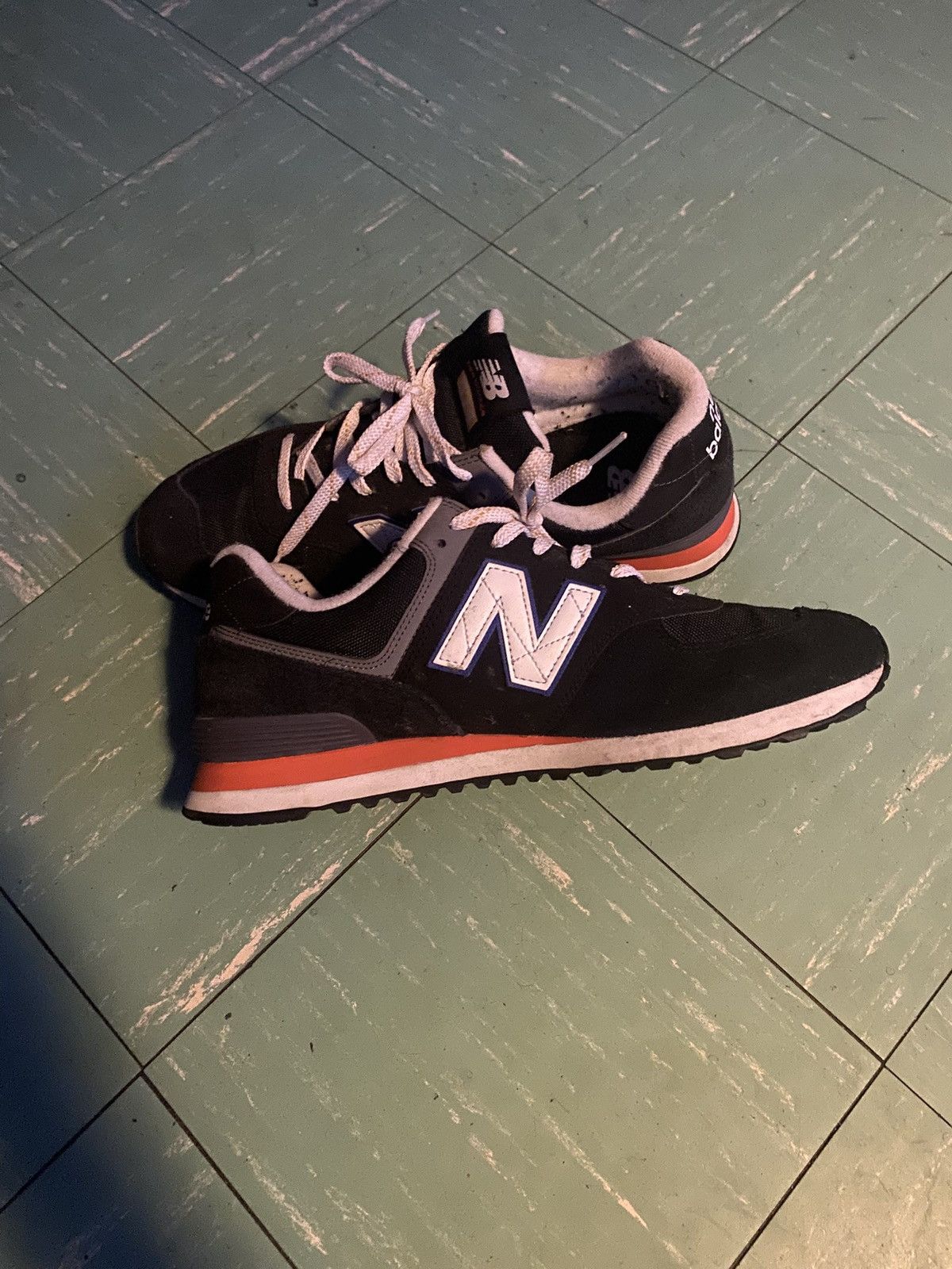New Balance New balance 574 black Size US 11.5 / EU 44-45 - 4 Thumbnail