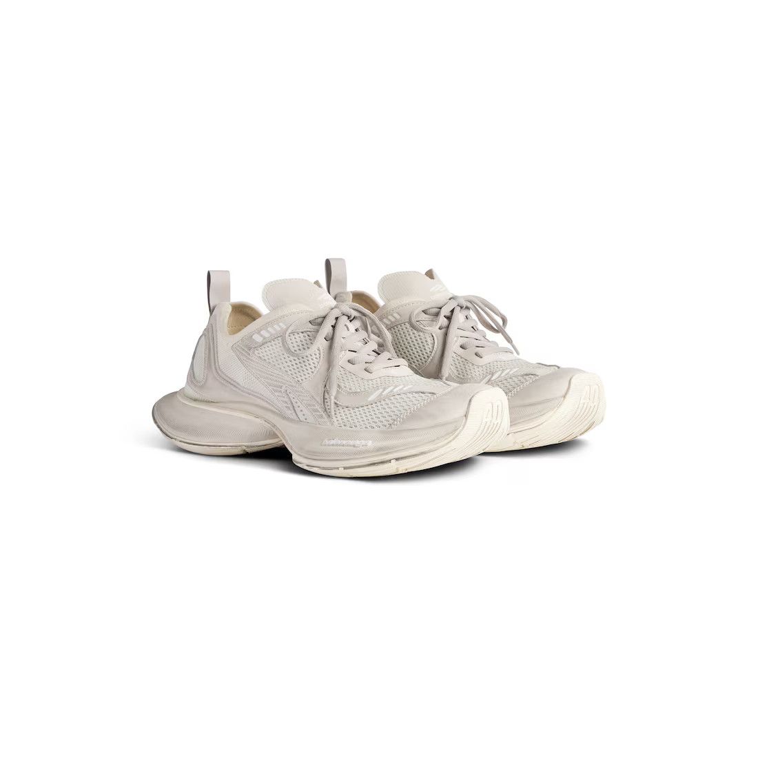 Balenciaga o1bcso1str0425 Circuit Sneakers in Beige Size US 6 / IT 36 - 2 Thumbnail