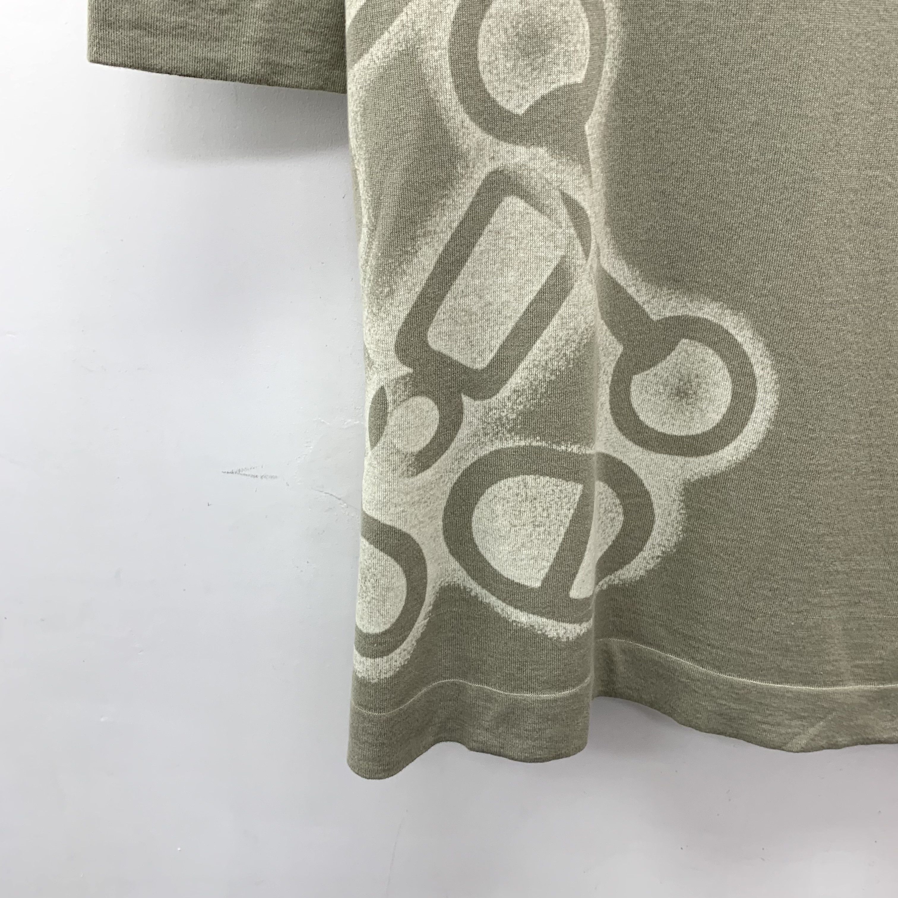 Hermes Hermès Lock Print T-Shirt Green (XXXL) Size US XXL / EU 58 / 5 - 4 Thumbnail