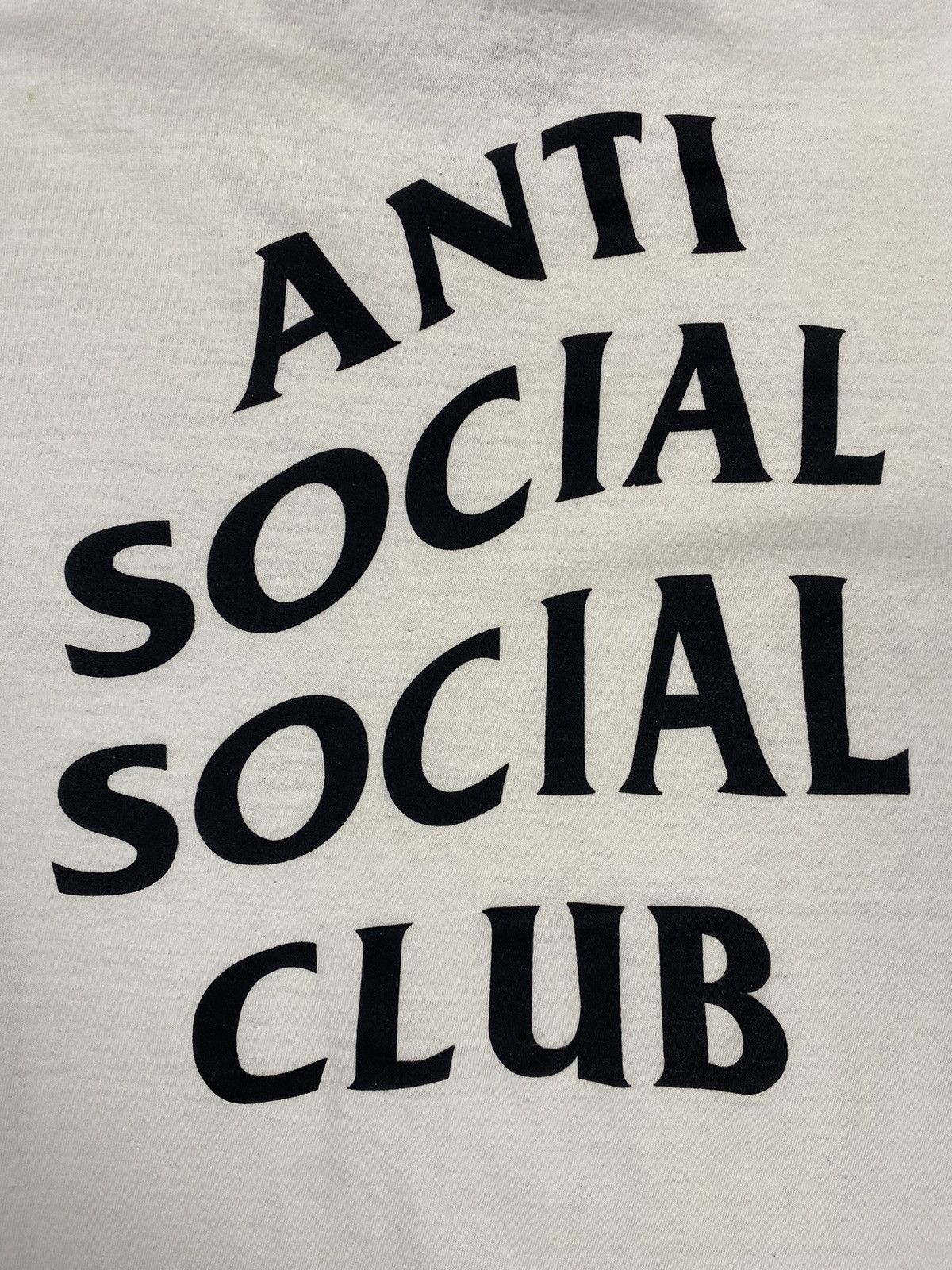 Anti Social Social Club Vintage Anti Social Social Club Big Logo Tee T Shirt Size US L / EU 52-54 / 3 - 4 Thumbnail
