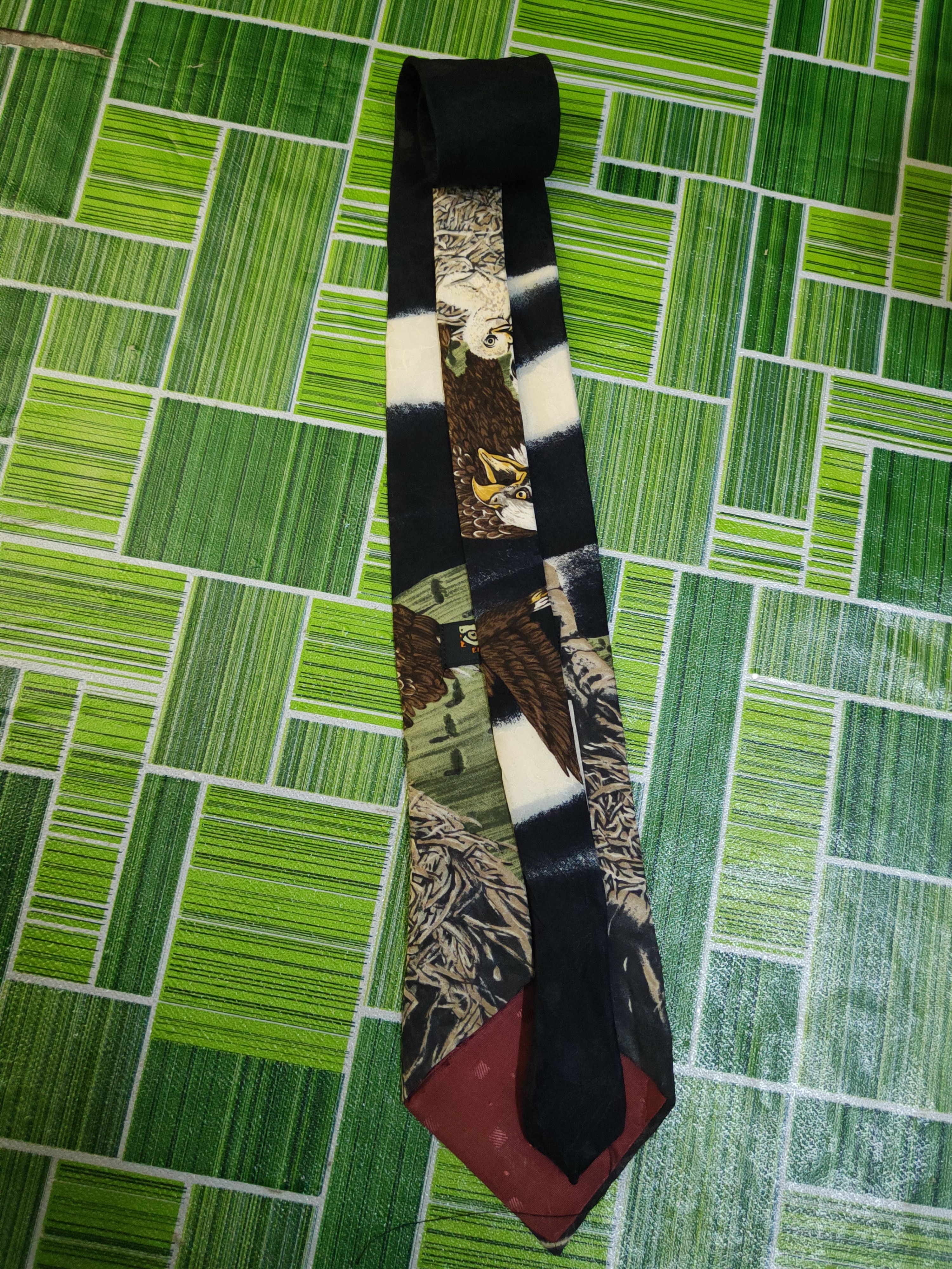 Vintage DL 1995 Marc Dennis Endangered Species Silk Ties #S2799T Size ONE SIZE - 3 Thumbnail