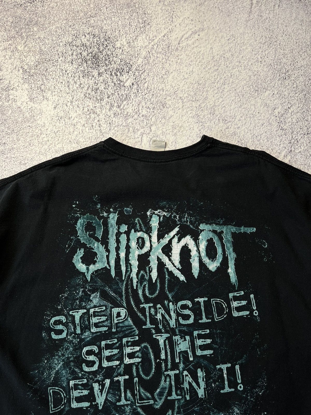 Band Tees VINTAGE SLIPKNOT 2014 Tour metal T-shirt Band tee Size US XL / EU 56 / 4 - 22 Thumbnail