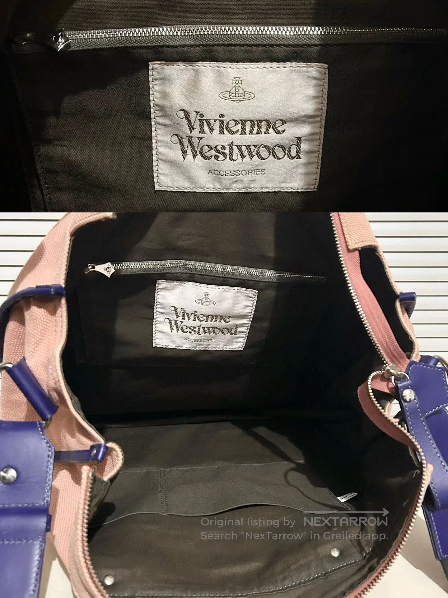 Vivienne Westwood Vivienne Westwood Vintage Pink Canvas Crossbody. Size ONE SIZE - 9 Thumbnail