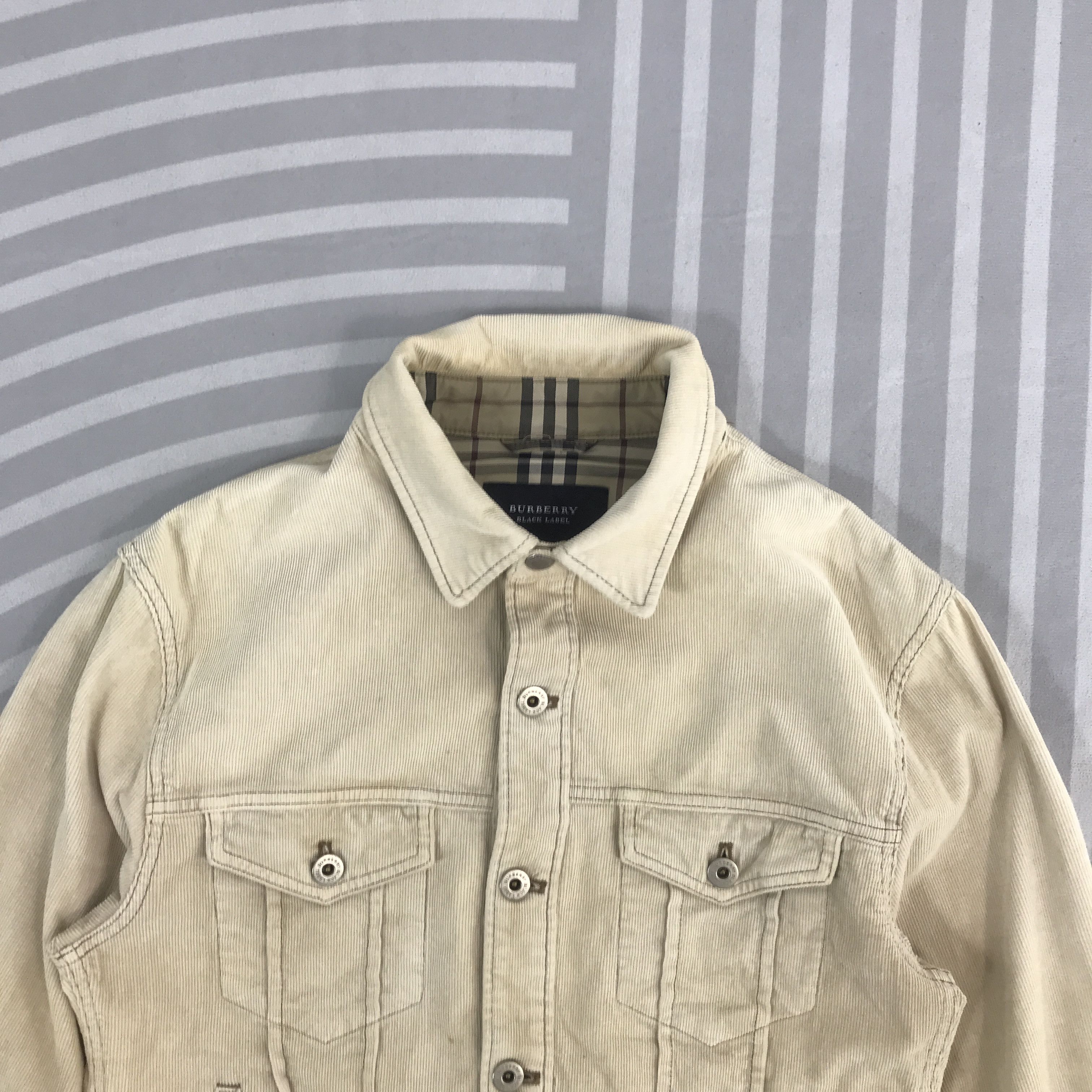 Burberry × Vintage Vintage Burberry corduroy Button up Jacket Size US M / EU 48-50 / 2 - 3 Thumbnail