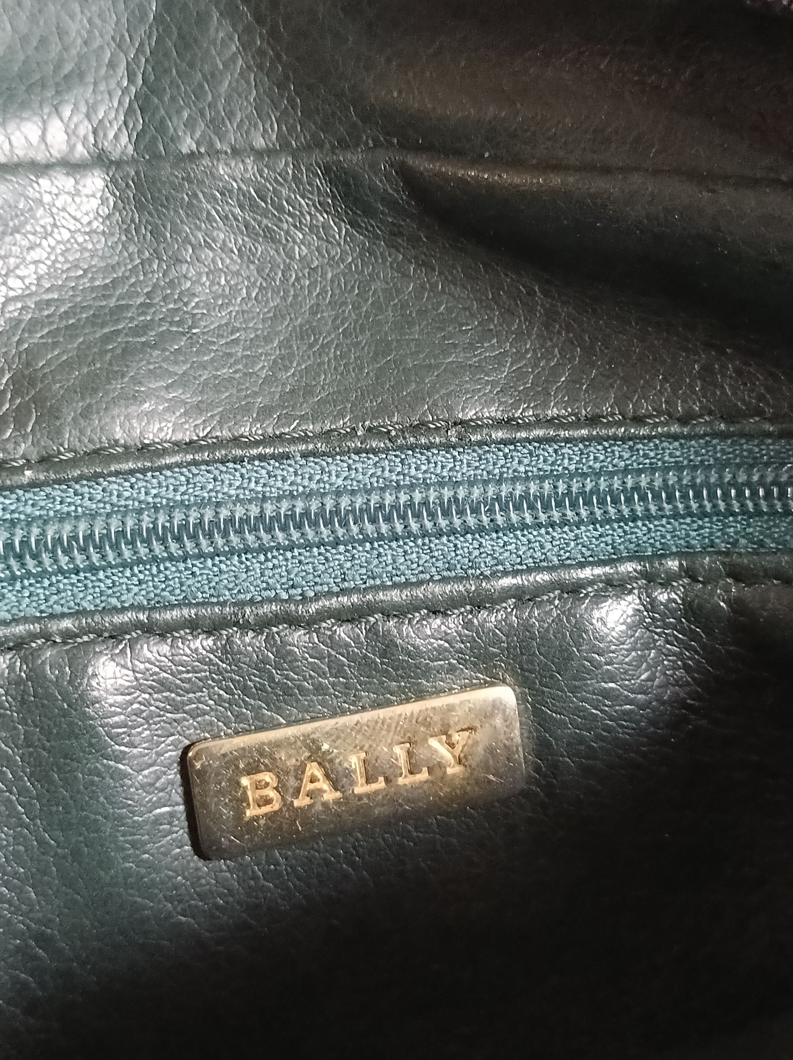 Bally BALLY Black Leather Small Crossbody Shoulder Bag Size ONE SIZE - 9 Thumbnail