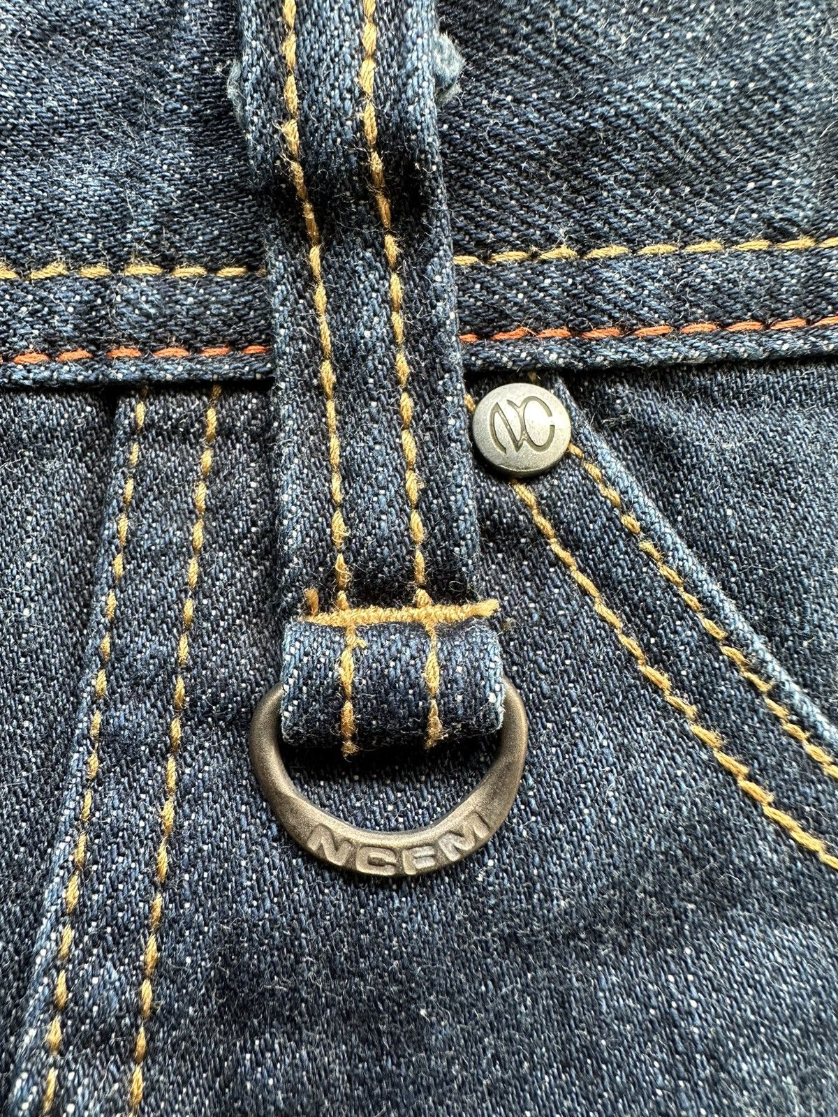 Japanese Brand Y2K NCFM indigo denim Size US 35 - 12 Thumbnail