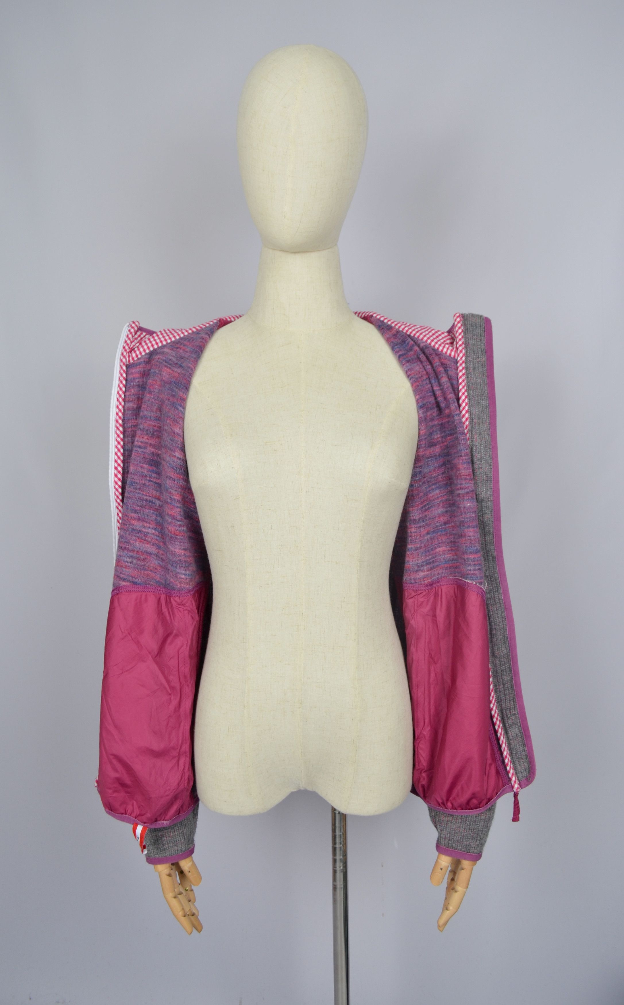 Designer Almgwand Austria Knit Full Zip Lined Jacket Hoodie Ski Apres Size M / US 6-8 / IT 42-44 - 15 Thumbnail