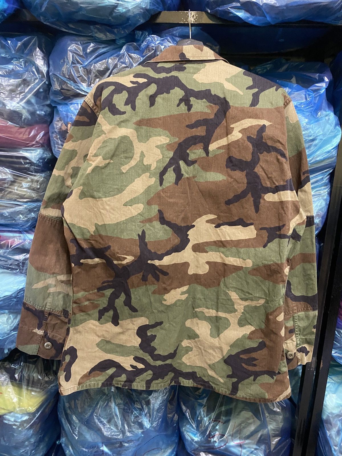 Other Vintage 1996 U.S. Army Woodland Camouflage BDU Combat Jacket Size US M / EU 48-50 / 2 - 7 Thumbnail