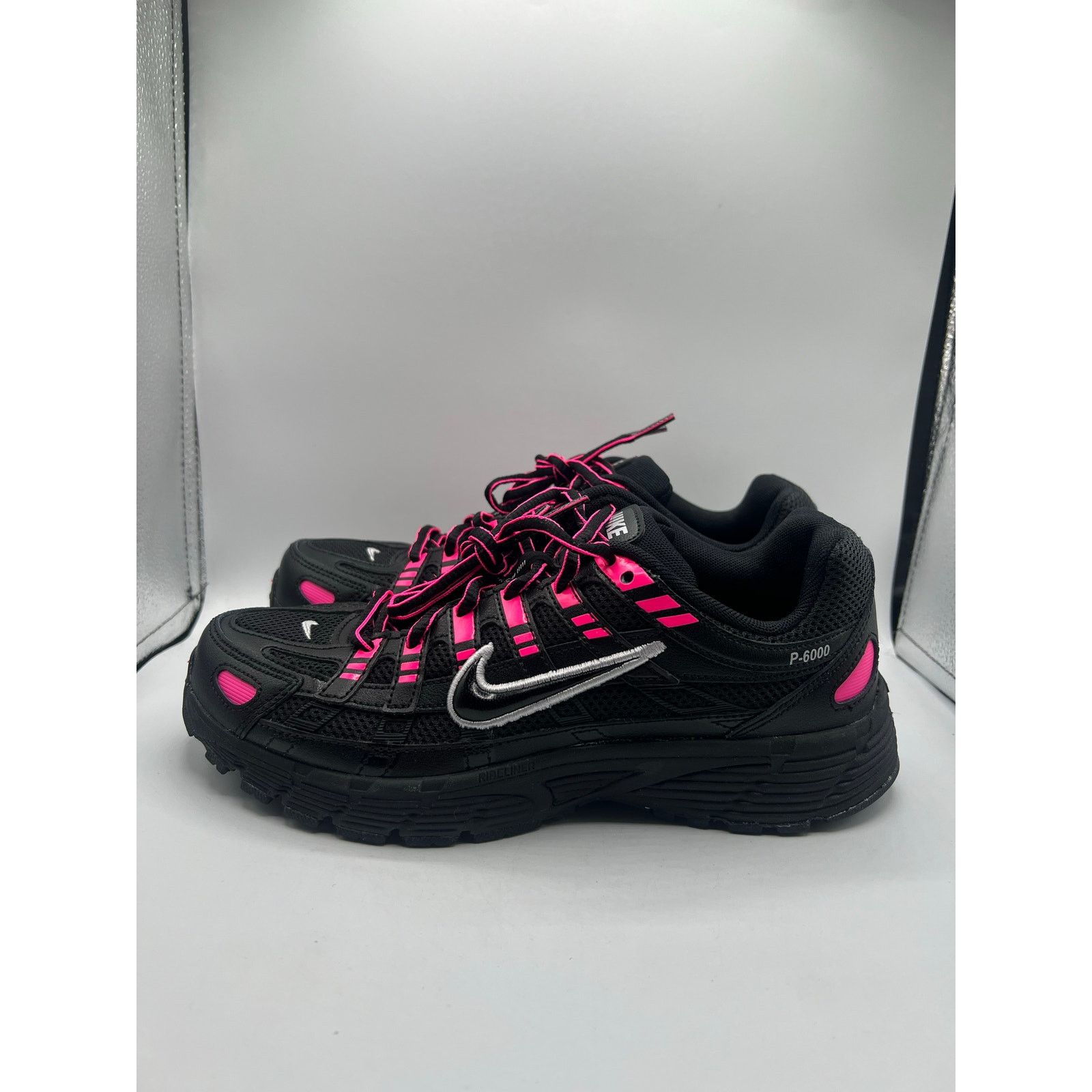 Nike Nike P-6000 GS “Black Pink Blast” size 5Y Size US 6.5 / IT 36.5 - 1 Thumbnail