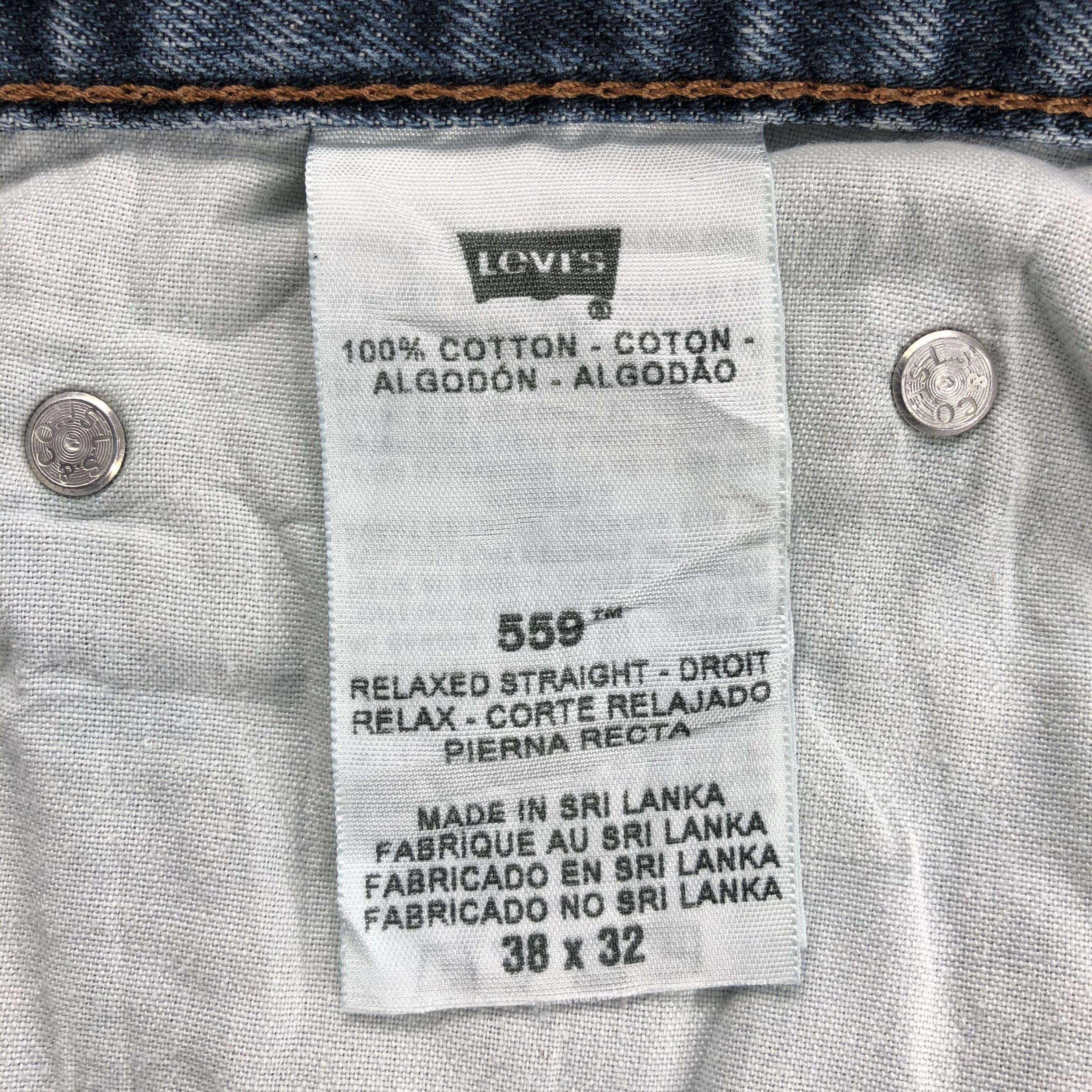 Levi's × Vintage Vintage Blue Wash Levis 559 Jeans-JM1267 Size US 40 / EU 56 - 11 Thumbnail