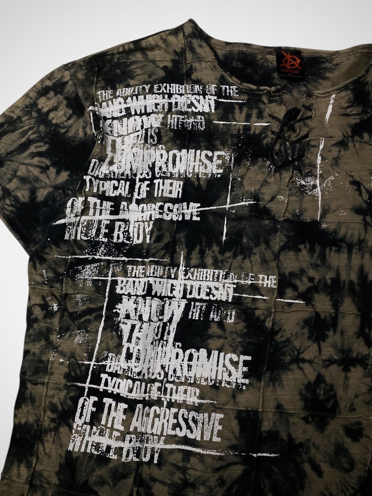 If Six Was Nine 2000's Clash Ahead Poem Laced Tshirt Size US M / EU 48-50 / 2 - 2 Thumbnail