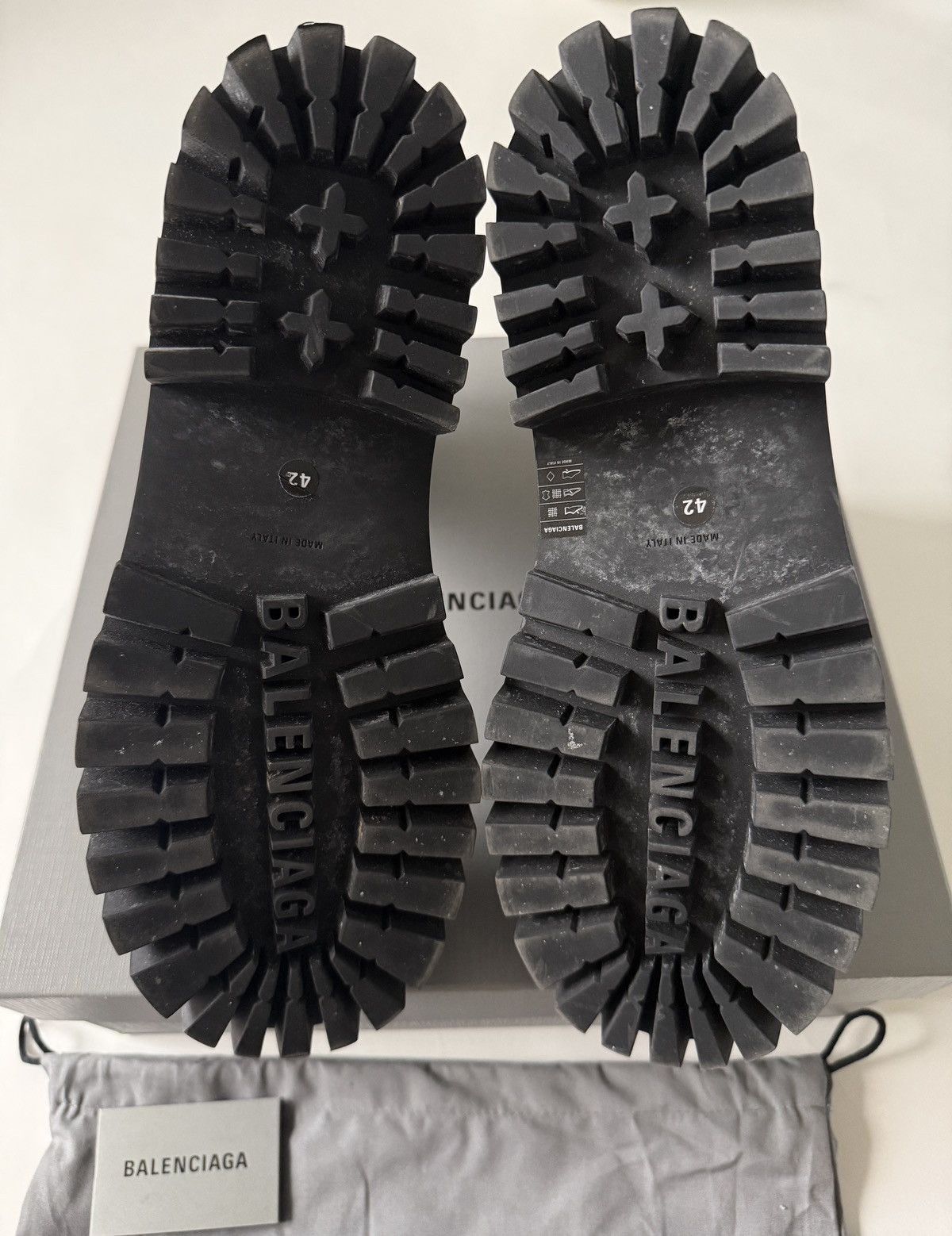 Balenciaga Combat Strike Boot Size 42 Size US 9 / EU 42 - 3 Thumbnail
