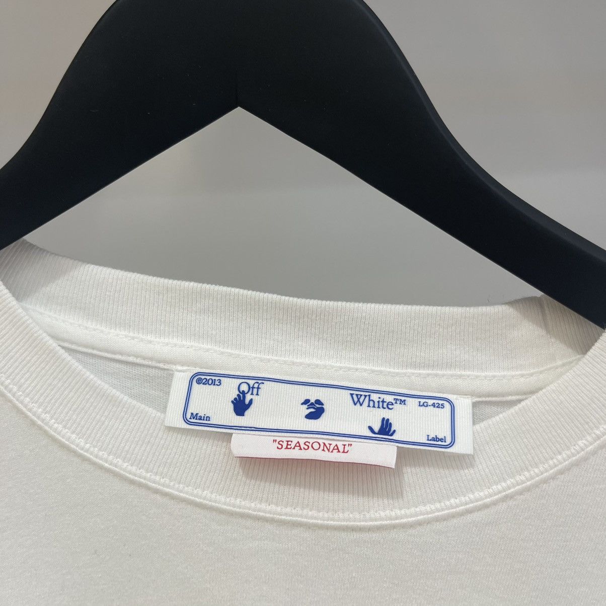 Off-White Off-White Blue Metal Arrow Tee Size US S / EU 44-46 / 1 - 6 Thumbnail