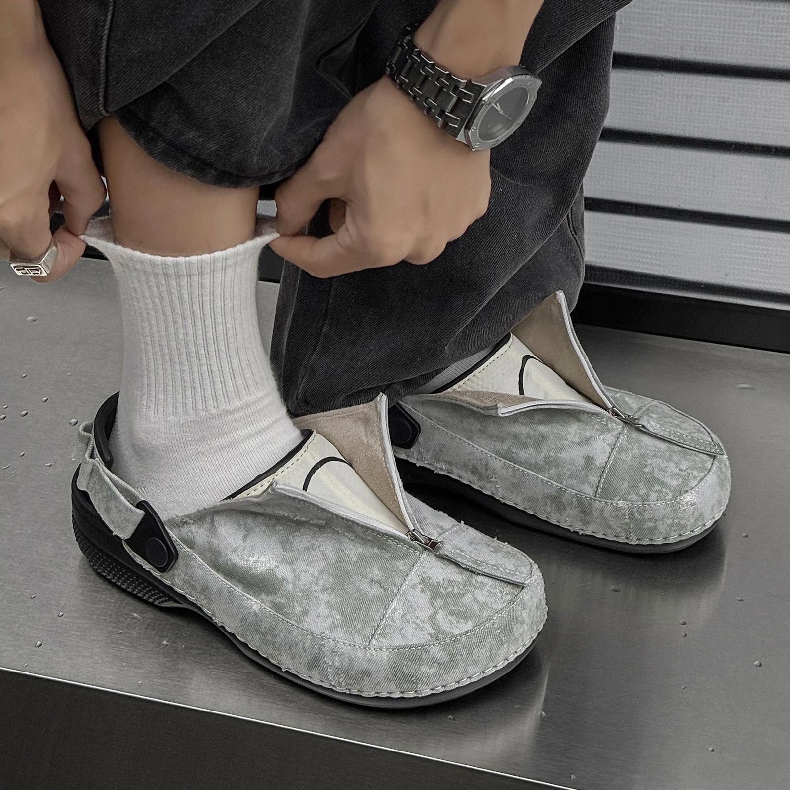 Other Breathable Hole-Pattern Slip-On Clog Shoe | Versatile Sandal Size US 10 / EU 43 - 1 Thumbnail