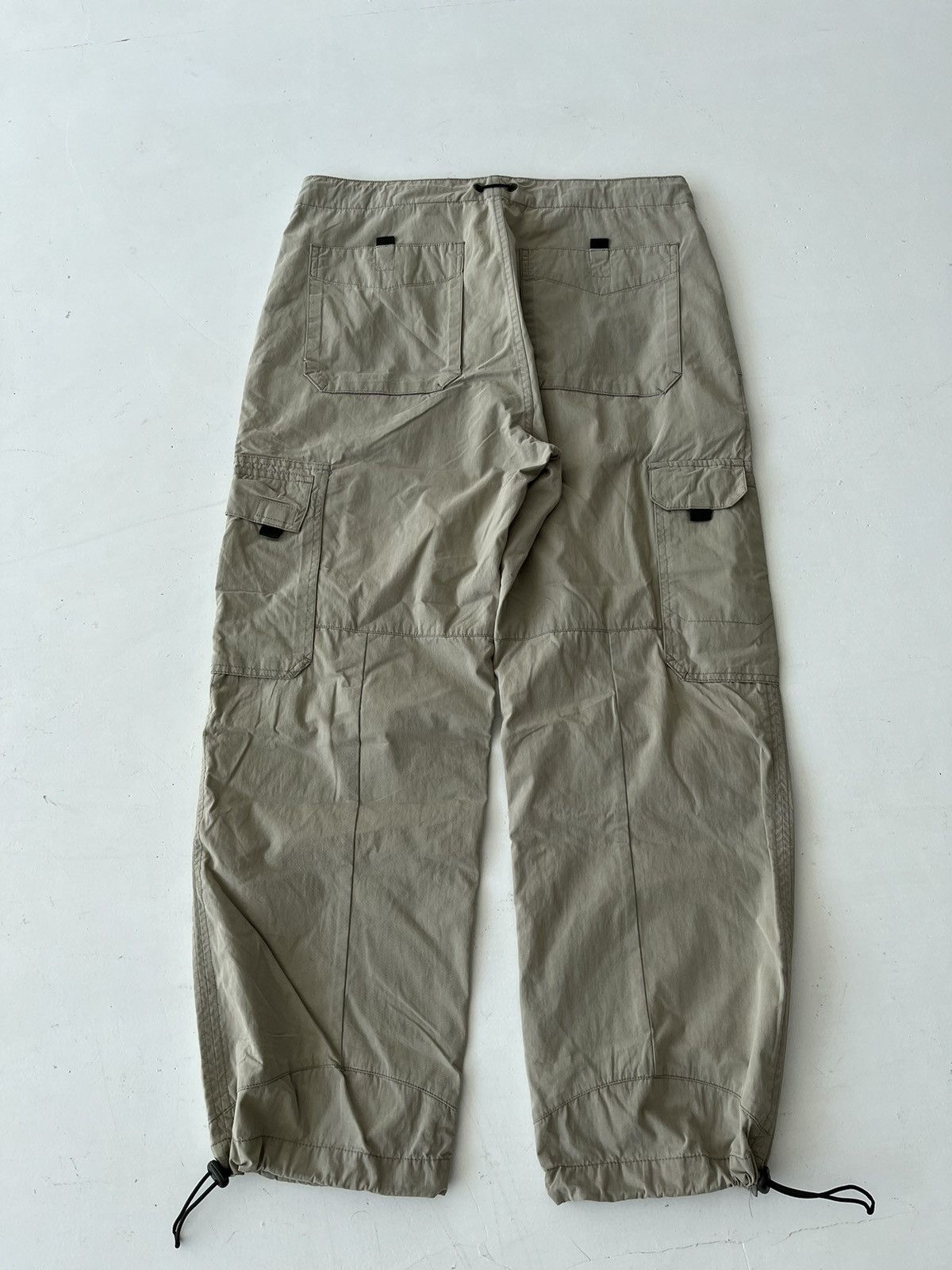 Japanese Brand Vintage next care Japanese symbols nylon parachute cargo 90s Size US 34 / EU 50 - 4 Thumbnail