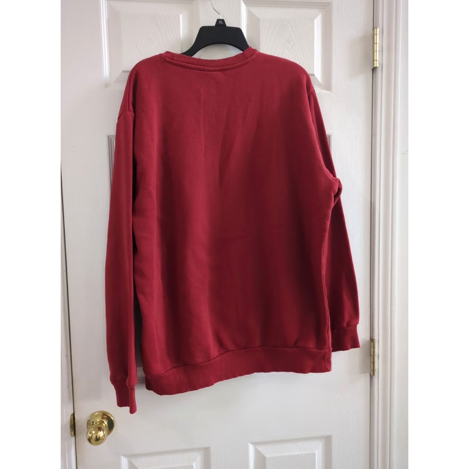 Reebok Reebok Sweatshirt Starcrest Logo Graphic Print Red XL Men Size US XL / EU 56 / 4 - 4 Thumbnail