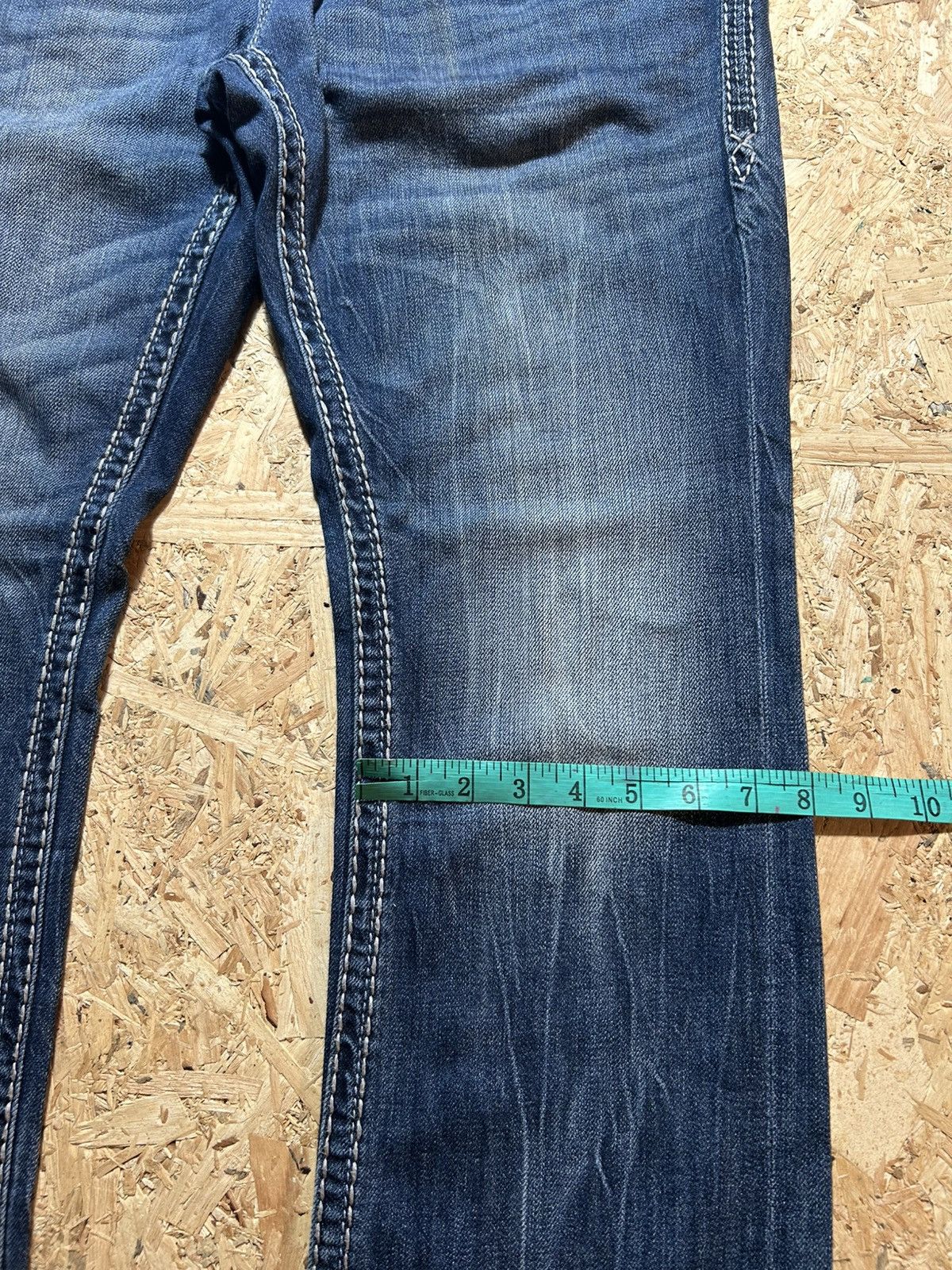 Rock Revival Rock Revival Blue Medium Wash Straight Fit Jeans Size US 36 / EU 52 - 17 Thumbnail