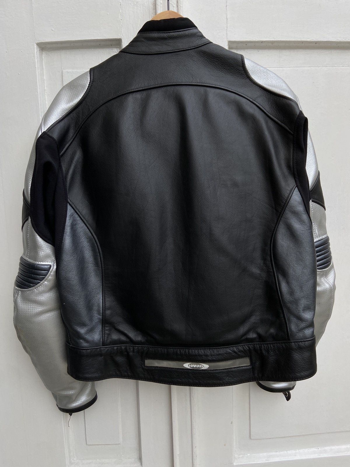 Genuine Leather × Vintage Harro vintage leather moto jacket Size US L / EU 52-54 / 3 - 3 Thumbnail