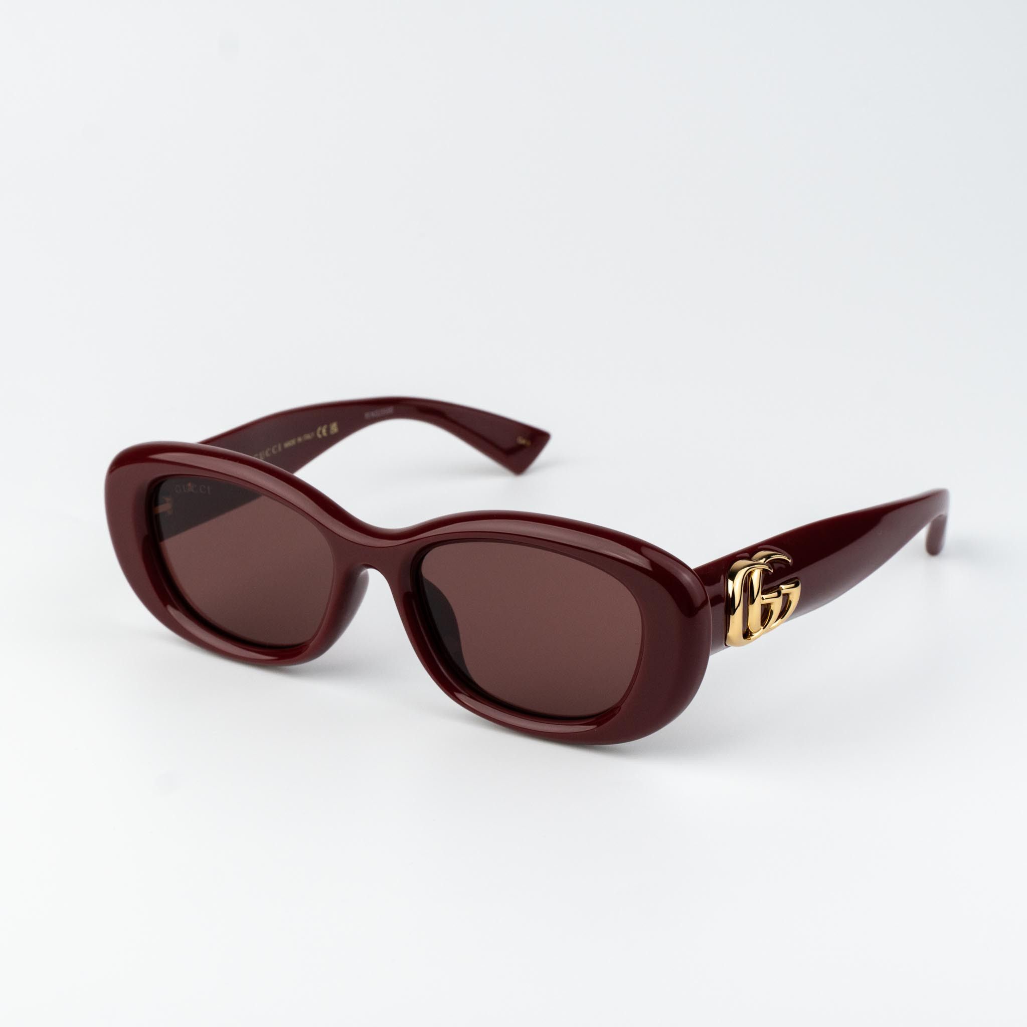 Gucci Women Sunglasses Oval GG1829SK 003 NEW AUTHENTIC