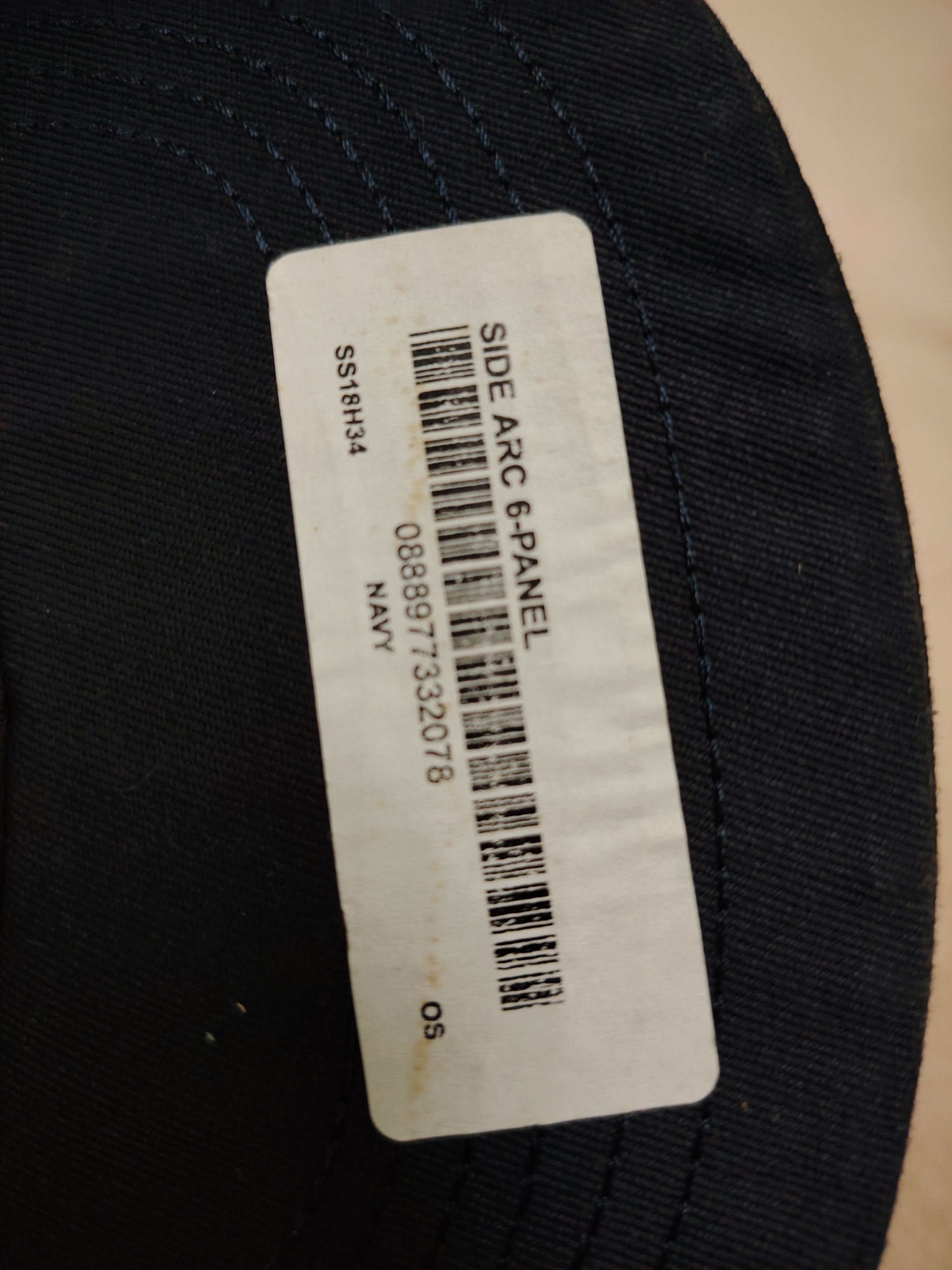 Supreme Supreme Emboidered Script 6 Panel Hat Cap Size ONE SIZE - 7 Thumbnail