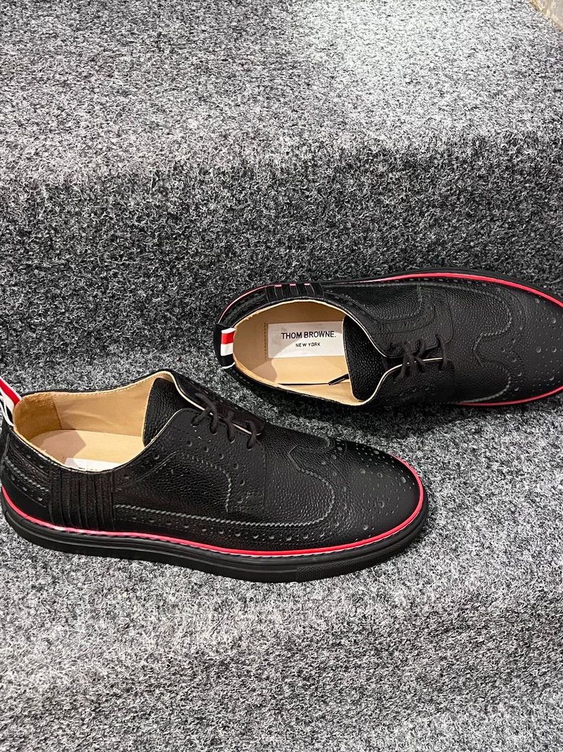 Thom Browne Thom Browne Leisure leather shoes Size US 6 / EU 39 - 8 Thumbnail