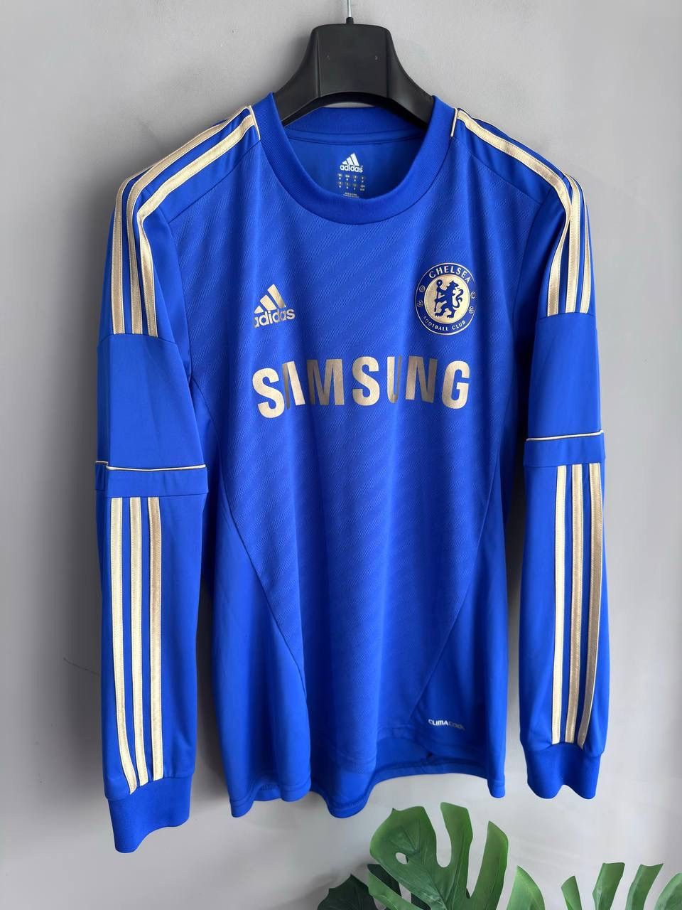 Adidas Chelsea FC 2012/13 Home Long Sleeve Soccer Jersey, Size M Size US M / EU 48-50 / 2 - 3 Thumbnail