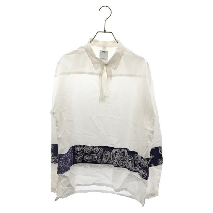 VISVIM 17SS KERCHIEF BORDER TUNIC SHIRT BANDANA
