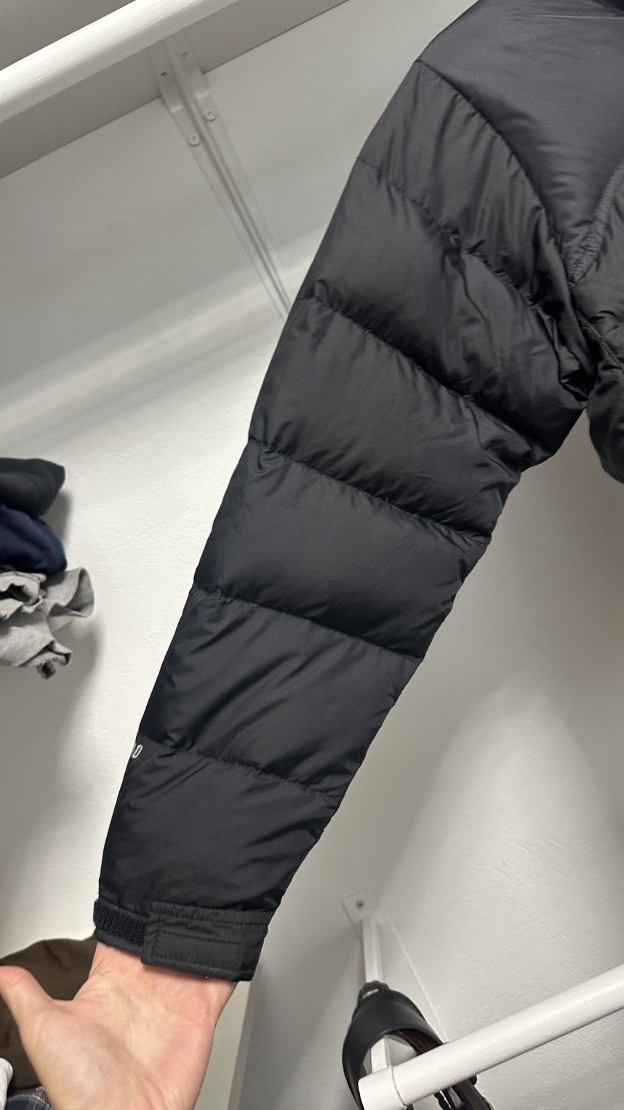 The North Face The North Face Vintage 700 Nupste Down Black Puffer Jacket Size XS / US 0-2 / IT 36-38 - 3 Thumbnail