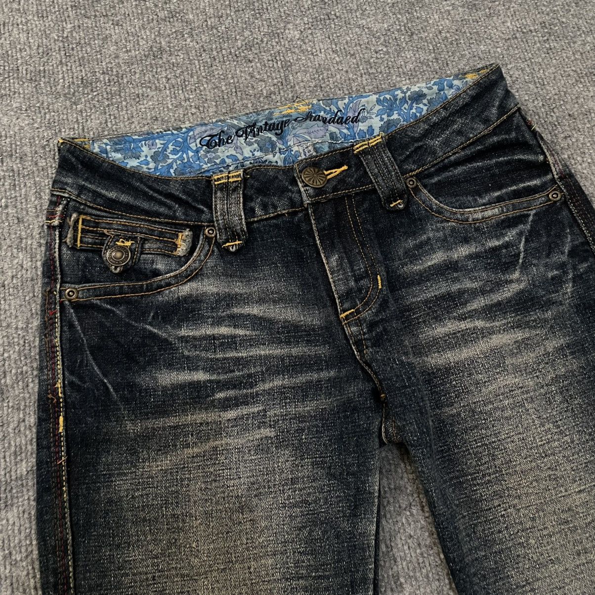 Japanese Brand Womens Flared Denim Jeans Stretch LGB if six was nine y2k Size 30" / US 8 / IT 44 - 5 Thumbnail