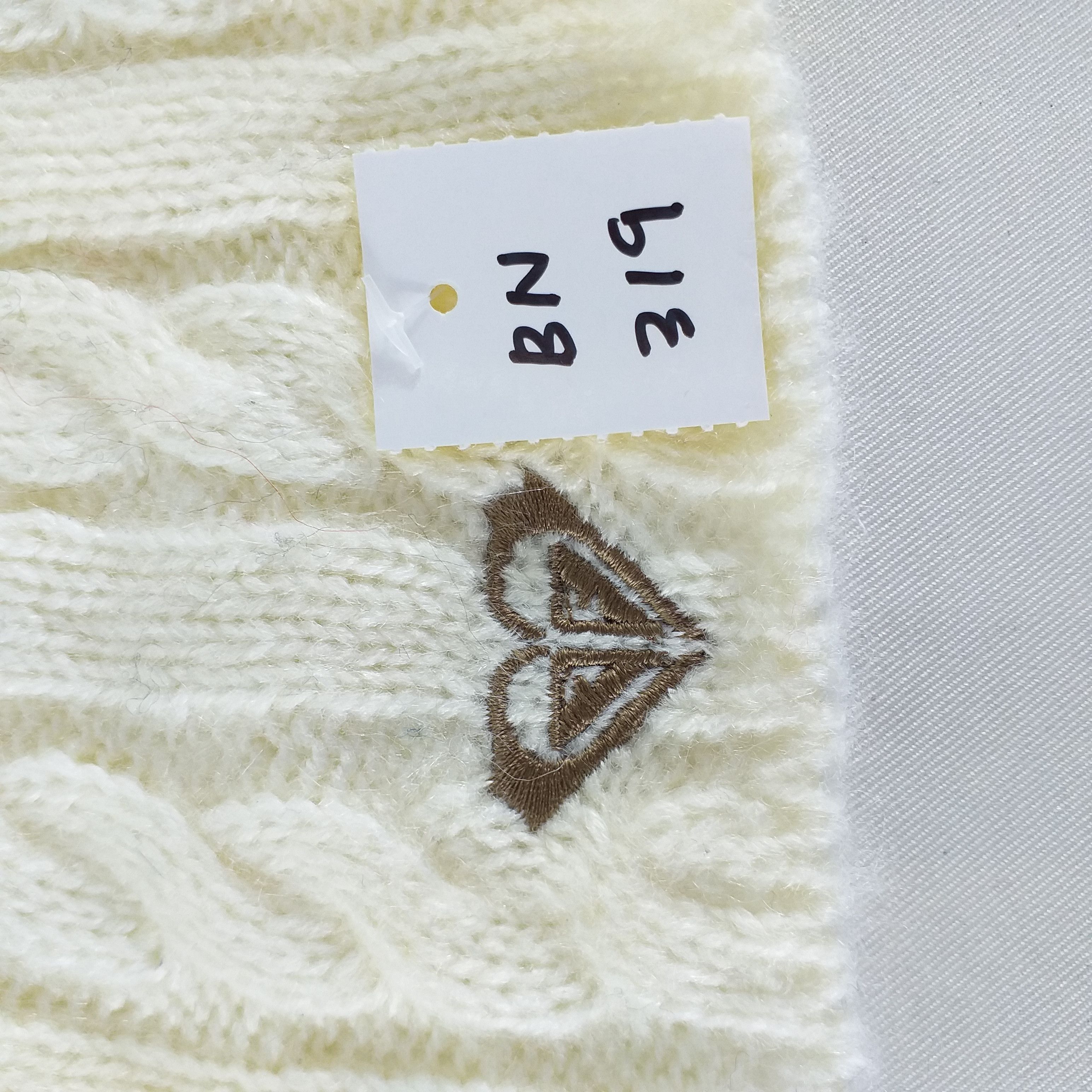 Japanese Brand Roxy Logo Embroidery Snow Cap Hat Beanie -BN319 Size ONE SIZE - 5 Thumbnail