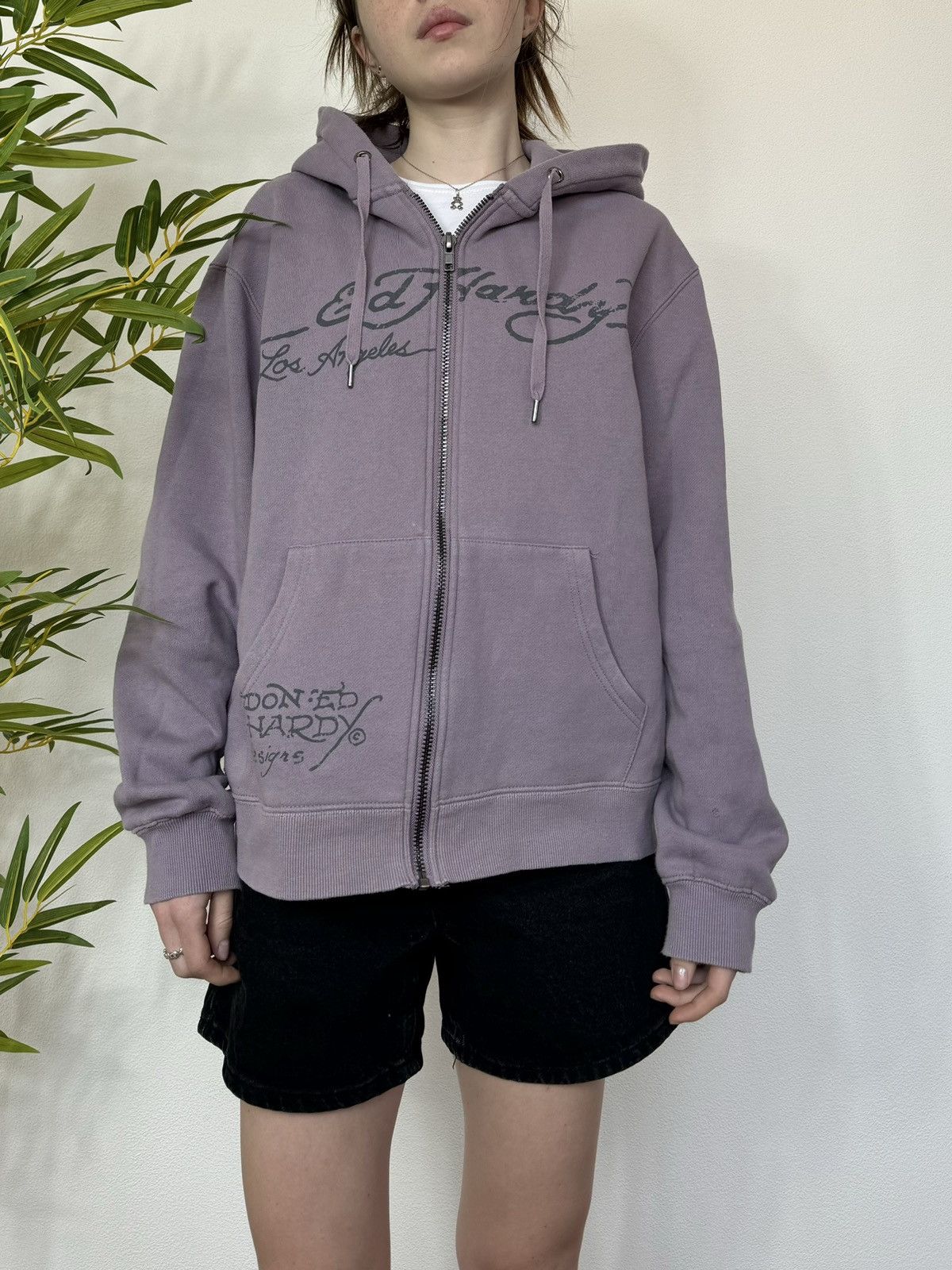 Ed Hardy ED HARDY x URBAN FISH ZIP HOODIE Size M / US 6-8 / IT 42-44 - 4 Thumbnail