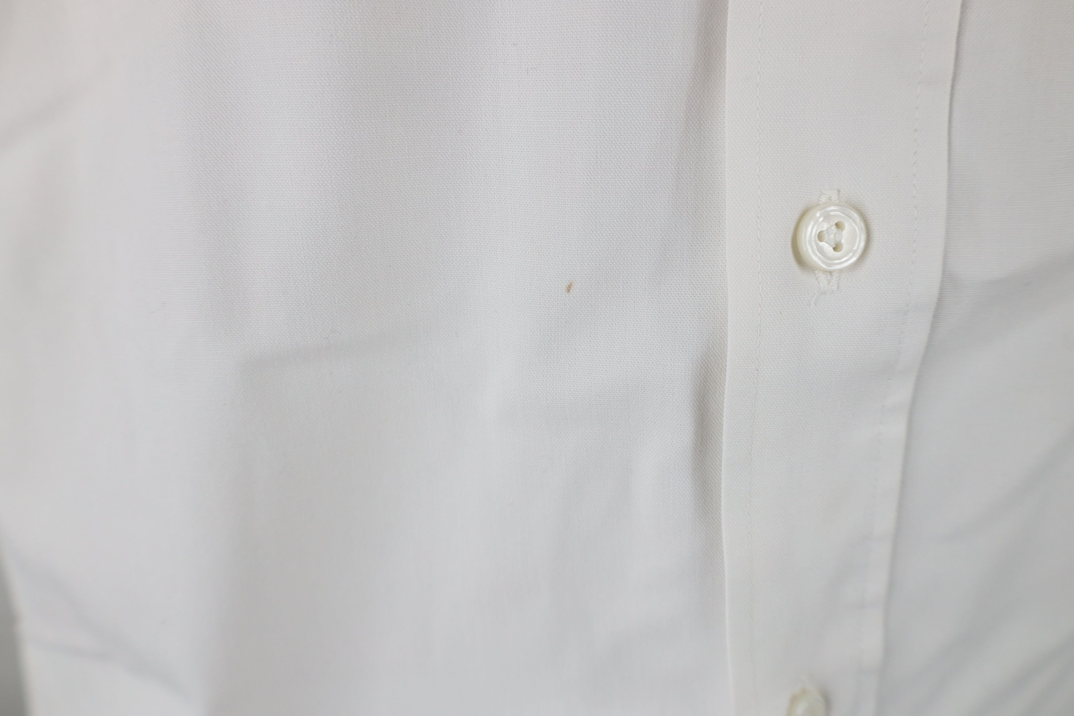 Vintage Vintage 90s Oxford Short Sleeve Button Down Shirt USA White Size US M / EU 48-50 / 2 - 5 Thumbnail